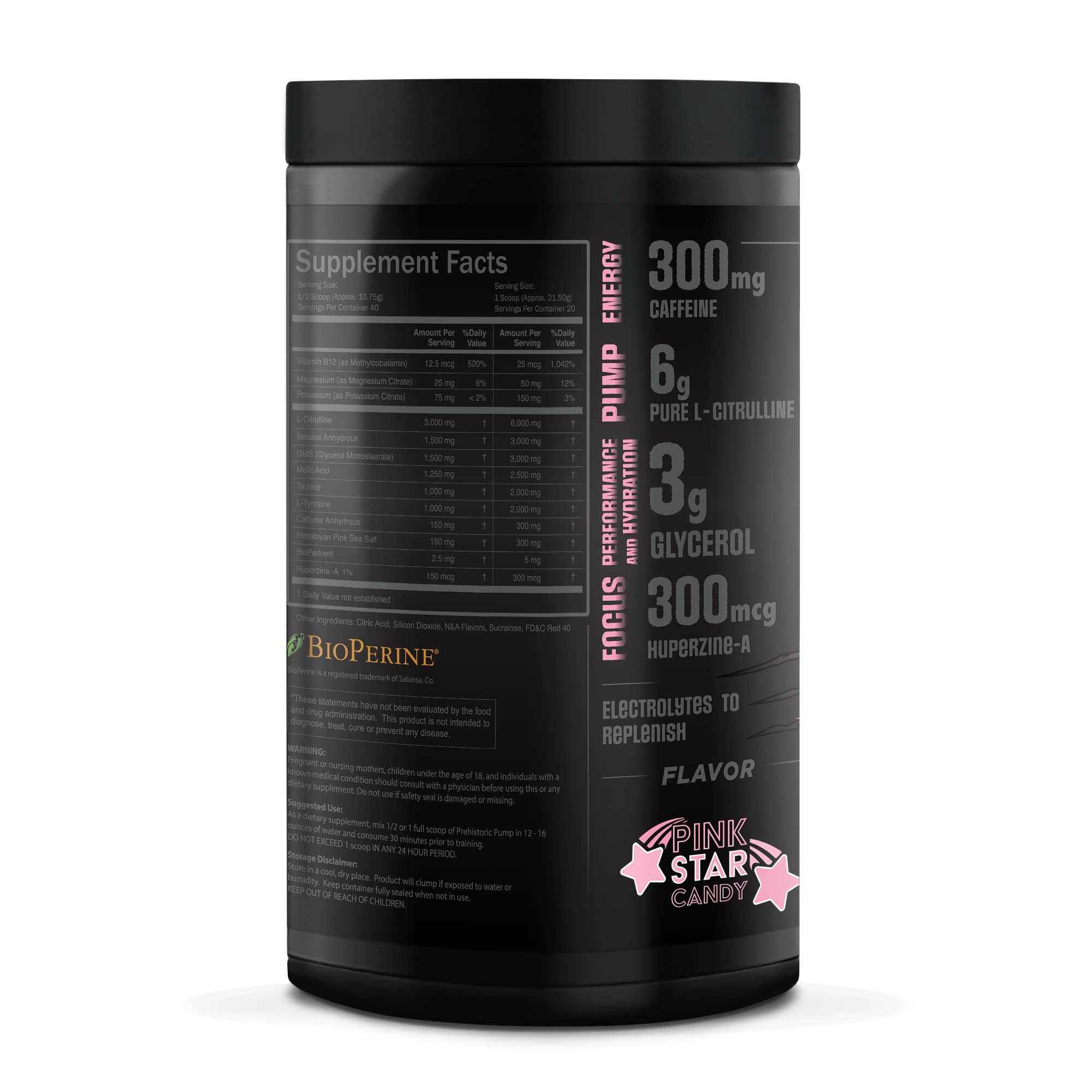 Natty Labs Prehistoric Pump Pre Workout - Preworkout Energy Supplement · 300mg Caffeine Natty Labs Au supplements