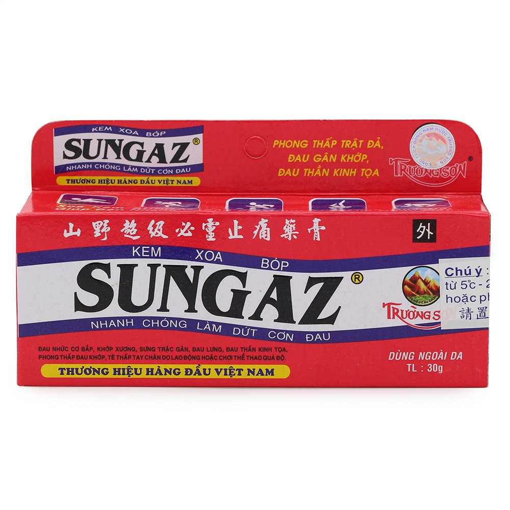 30g Vietnam Sungaz Rapid Pain Relief Yamano Relieve Pain Balm Analgesic Cream Rheumatoid Arthritis Bone Spurs Frozen Shoulde madamtick Au supplements