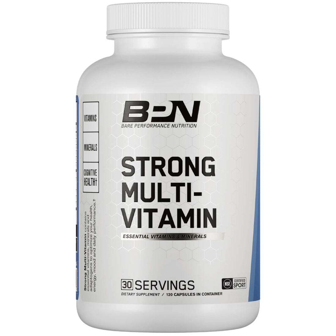 BARE PERFORMANCE NUTRITION, BPN Strong Multi-Vitamin, Foundational Health, Improved Mood and Sleep, Adaptogens, Improved Cognitive Health BARE PERFORMANCE NUTRITION AU supplements