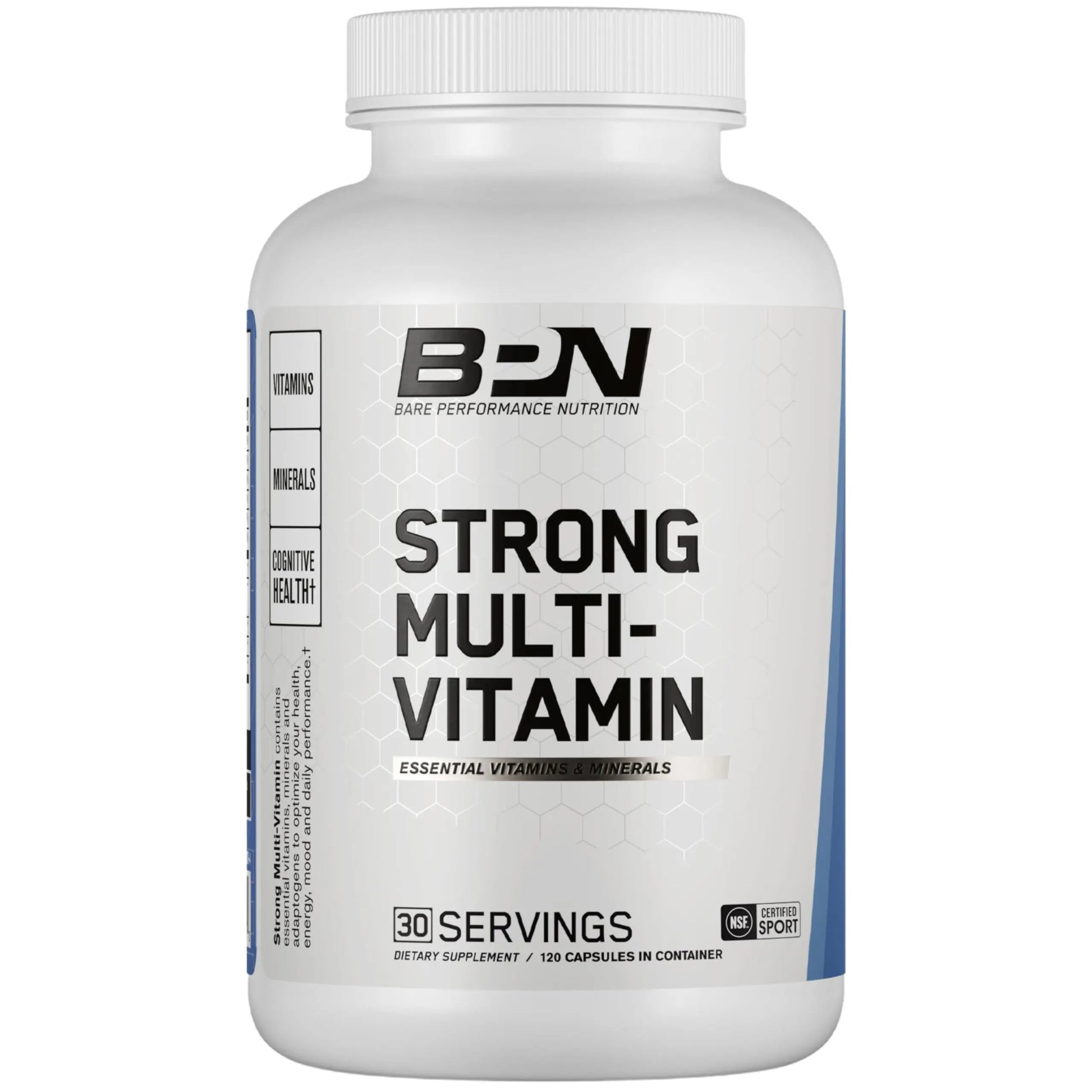 BARE PERFORMANCE NUTRITION, BPN Strong Multi-Vitamin, Foundational Health, Improved Mood and Sleep, Adaptogens, Improved Cognitive Health BARE PERFORMANCE NUTRITION Au supplements