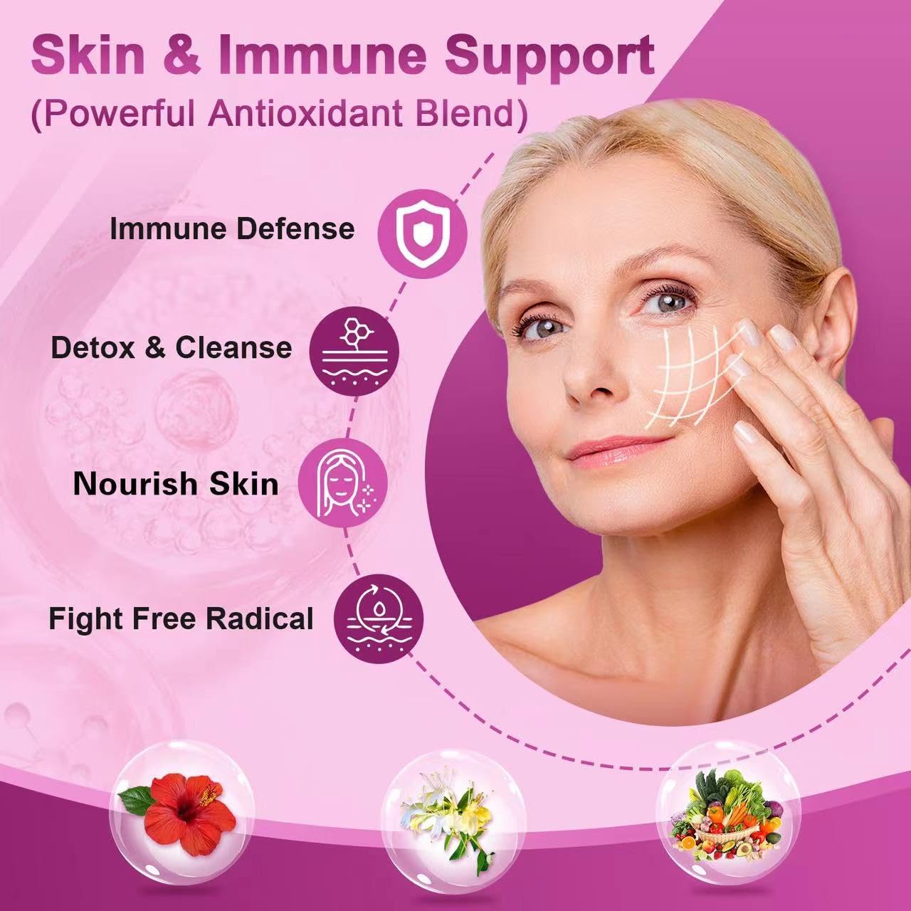 Probiotics for Women Digestive Health, 100 Billion CFUs Probiotic with Digestive Enzymes NATURE TARGET Au supplements
