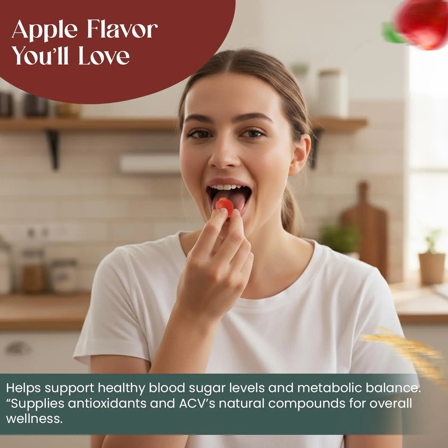 Everé ACV Glow Gummies – Apple Cider Vinegar with B12, B6, Iodine, Folate, Beetroot & Pomegranate – Daily Wellness Support for Energy & Balance The EverÉ Natural Alchemy Au supplements