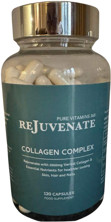Rejuvenate premium Collagen Capsules - 2500mg High Strength Verisol Bovine Collagen Supplement Generic Au supplements