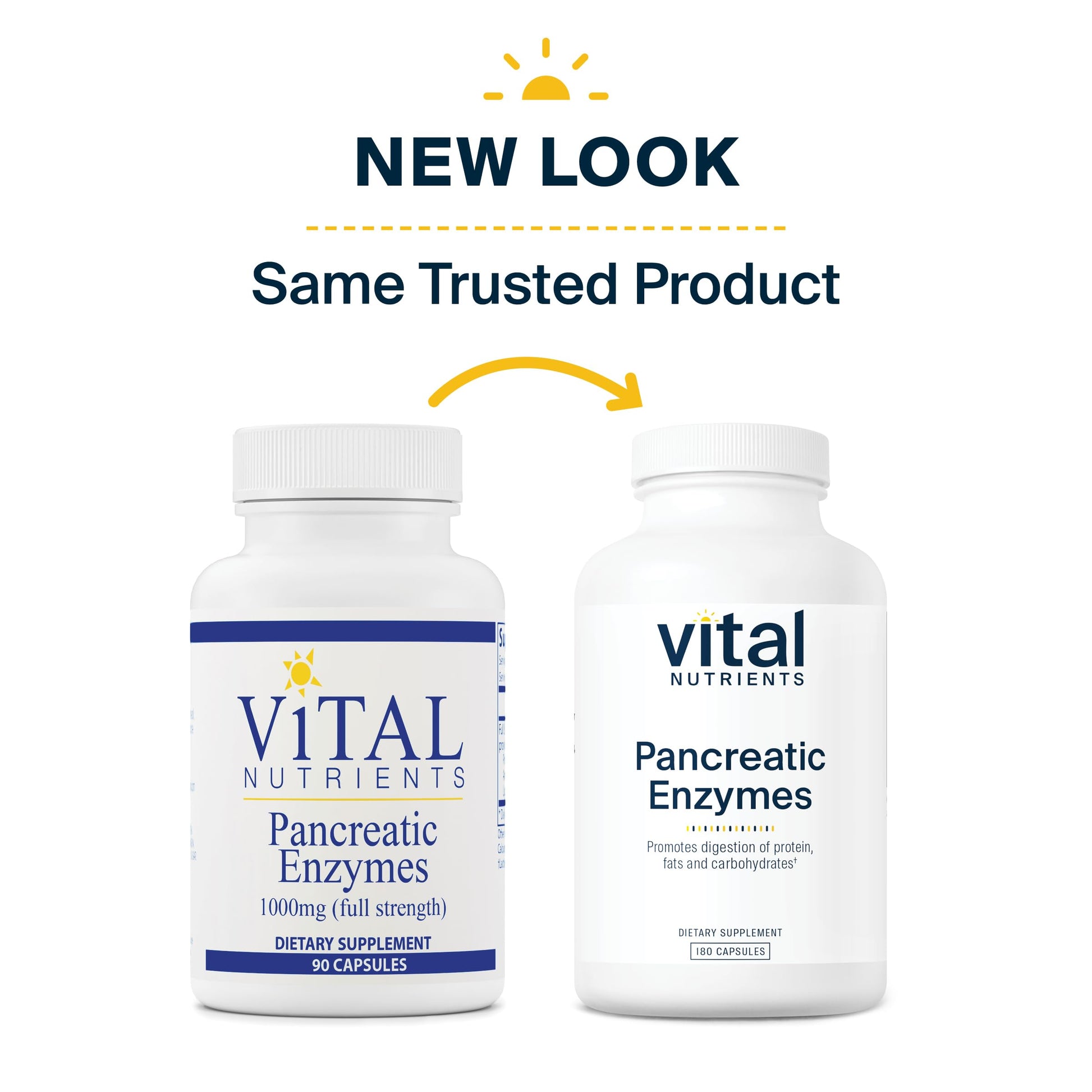 Vital Nutrients Pancreatic Enzymes 1000mg (Full Strength) | Pancreatin Digestion Supple Vital Nutrients Au supplements