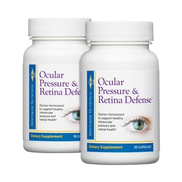 DOCTORS' PREFERRED Dr. Whitaker Ocular Pressure & Retina Defense Supplement to Support Healthy Intraocular Pressure Levels, Circulation & Eye Tissue (60 Capsules) DR.WHITAKER Au supplements