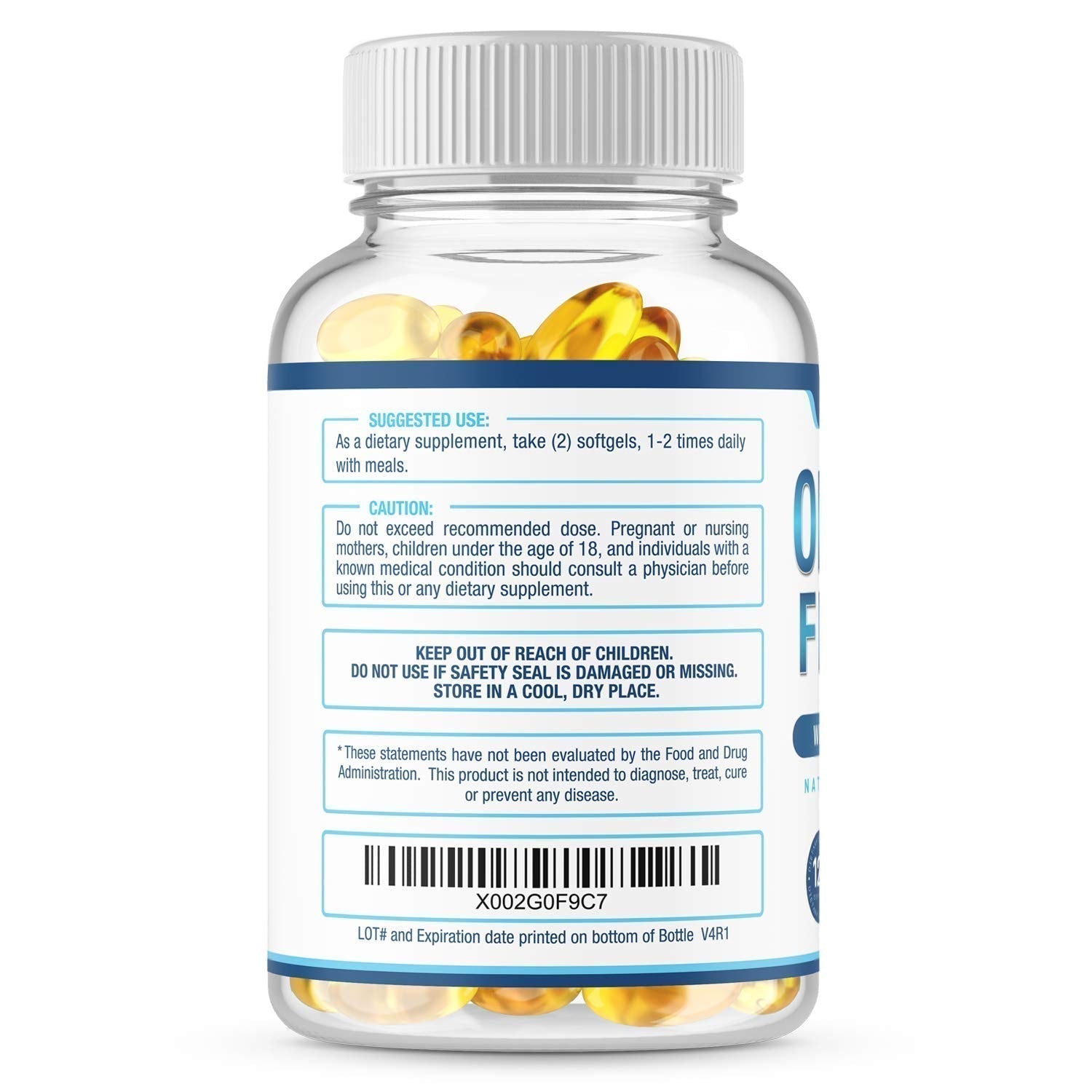 Premium Omega 3 Fish Oil Supplement 2400mg - Burpless Fish Oil Omega3 Softgels Purely Optimal Au supplements