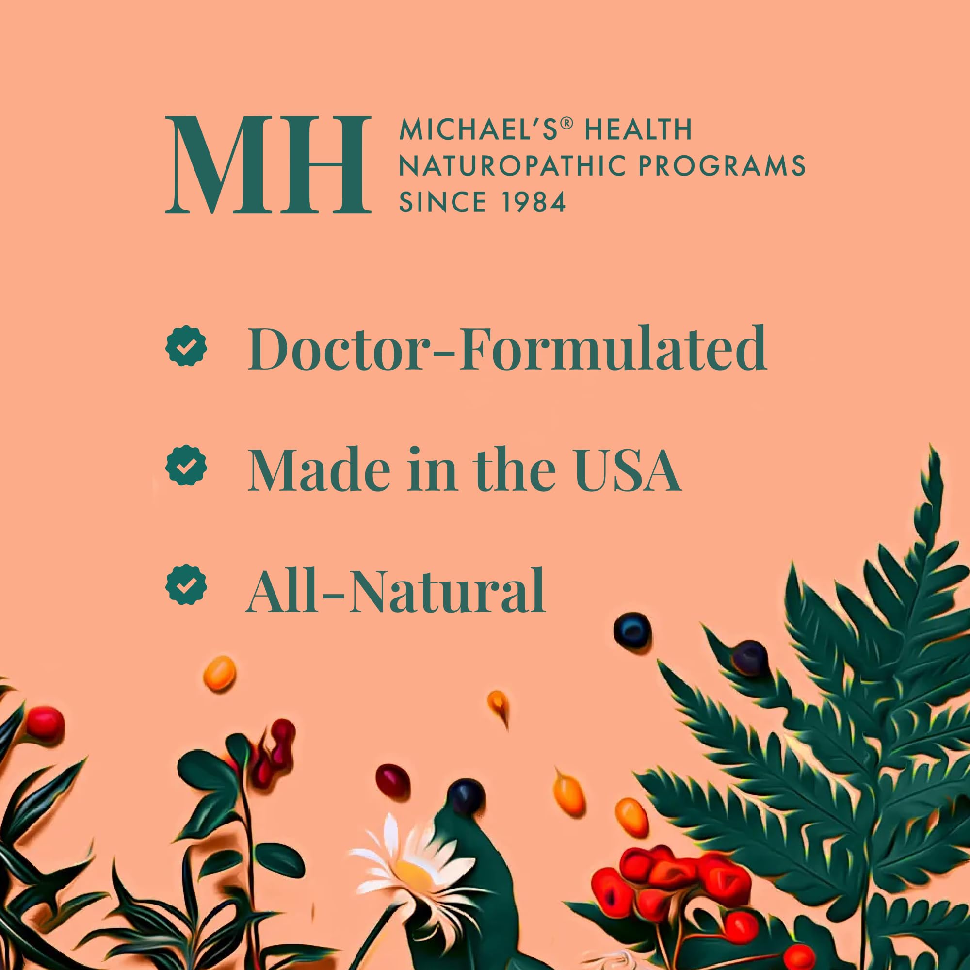Michael's Health Naturopathic Programs Quick Immune Response - 60 Vegetarian Tablets - Immune System Support - With Vitamin A, Vitamin C & Zinc - 20 Servings MICHAEL'S Au supplements