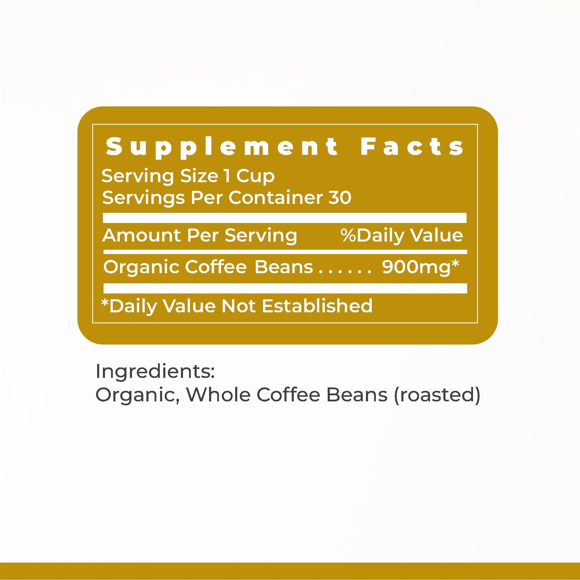 Premier Research Labs Organic Whole Roasted Coffee Beans - Medium Roast, From Guji Region of Ethiopia, Crafted for Optimal Health Benefits, Sweet & Fruity, Well-Balanced, Gluten Free - 1 Pound Premier Research Labs Au supplements
