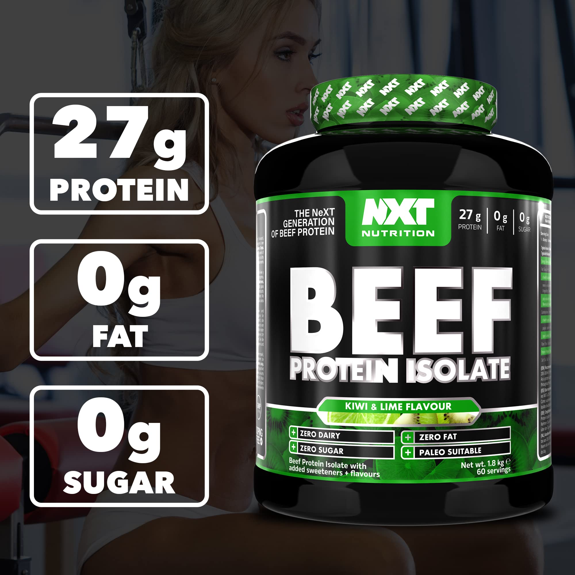 NXT Nutrition Beef Protein Isolate Powder - Protein Powder High in Natural Amino Acids NXT Nutrition Au supplements