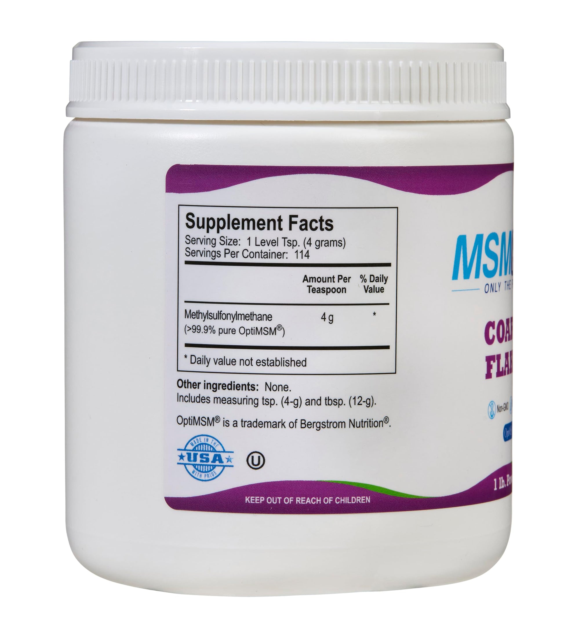 KALA HEALTH MSMPure Coarse Flakes 1lb and Muscle & Joint Cream 2oz Bundle KALA HEALTH Au supplements