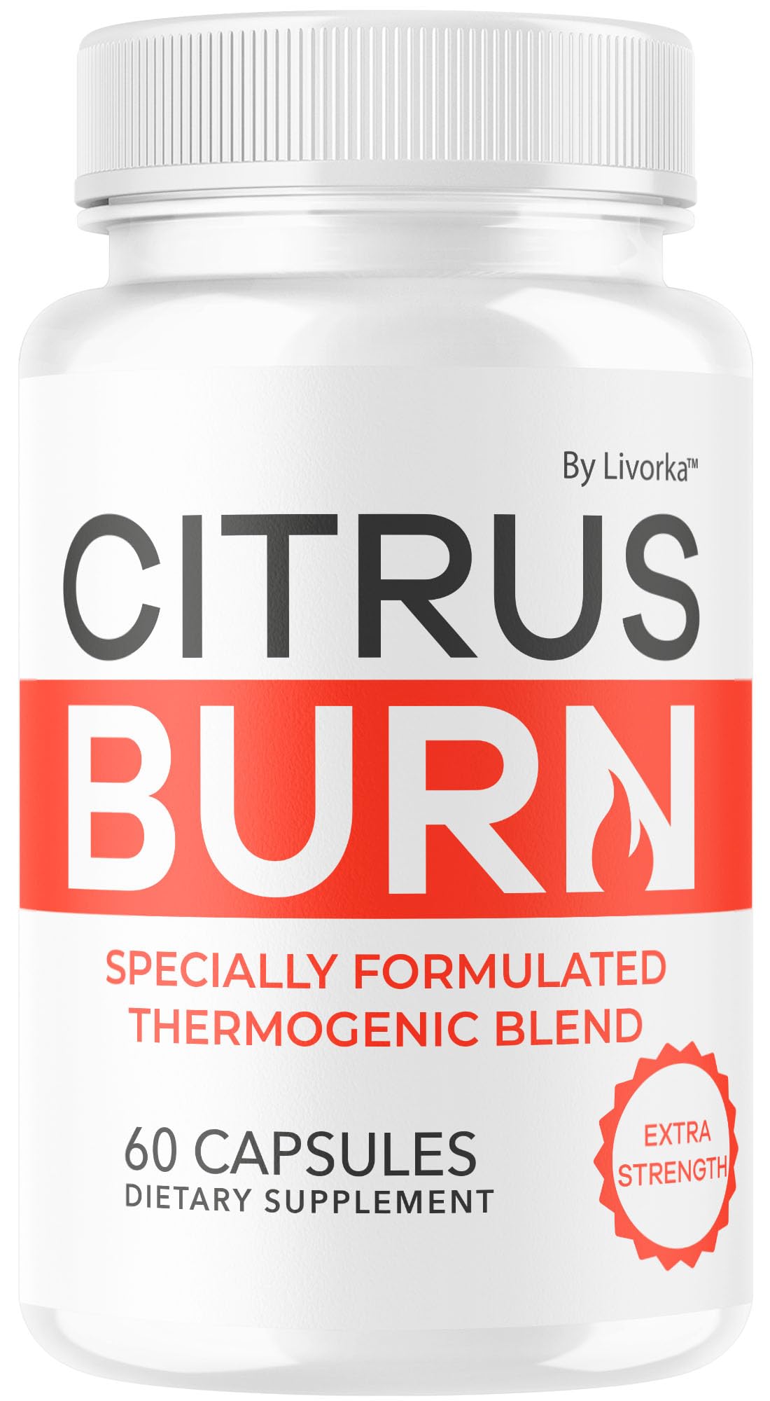 Citrus Burn Capsules - Official CitrusBurn Pills Supplement Support All Natural Ingredients Advanced Formula Premium Multivitamin for Overall Health & Wellness, 60 Capsules for 1 Month LIVORKA Au supplements