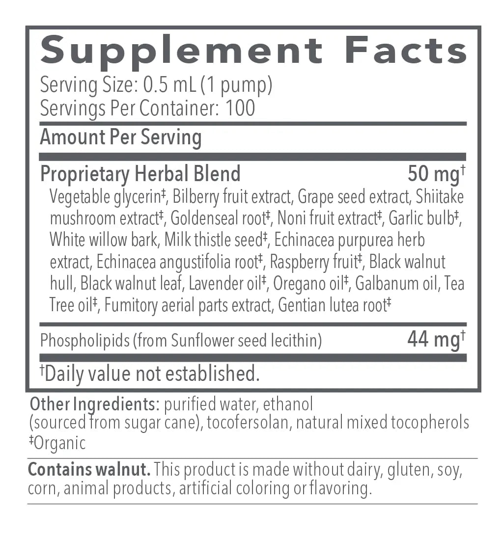 Biocidin LSF for Gut Cleanse Detox & Biofilm Defense Support - Potent, Broad-Spectrum Liposomal Formula for Rapid Absorption - Promote Gut Health, Microbial Balance & Mental Clarity (1.7 Fl Oz) Bio-Botanical Research Au supplements