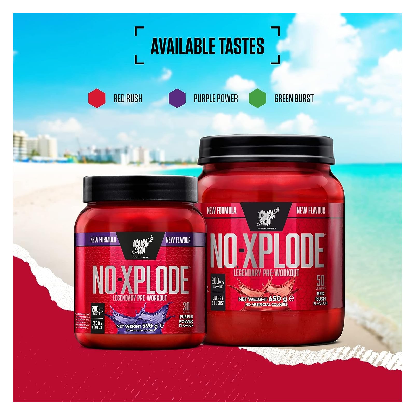 BSN Nutrition N.O.-Xplode Pre Workout Powder Food Supplement, Energy and Focus BSN Au supplements
