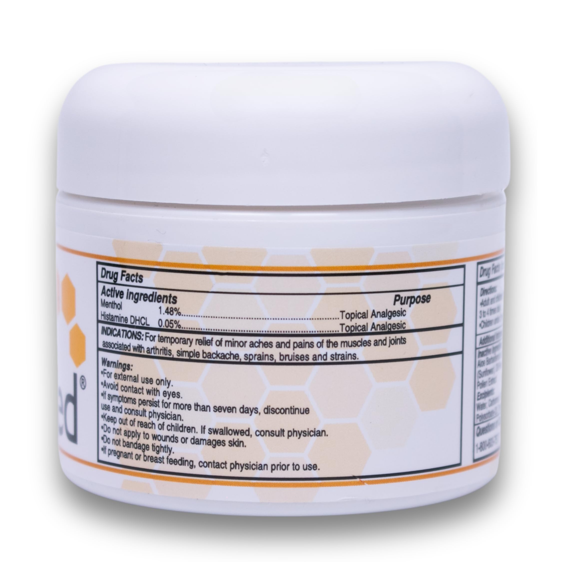 ABEE MED Extra Strength Joint & Muscle Relief Cream – Menthol Cooling & Warming Formula with Bee Pollen, Aloe & Chamomile – Fast-Absorbing Comfort Cream for Back, Knees & Muscles – 2 oz ABEE MED Au supplements