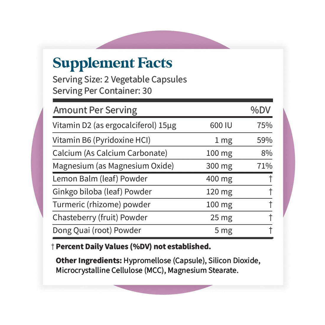 Pattern Wellness PMS Complex – Monthly Cycle Wellness Support – with Vitamin B6, Magnesium & Herbal Extracts – 60 Vegan Capsules Pattern Wellness Au supplements
