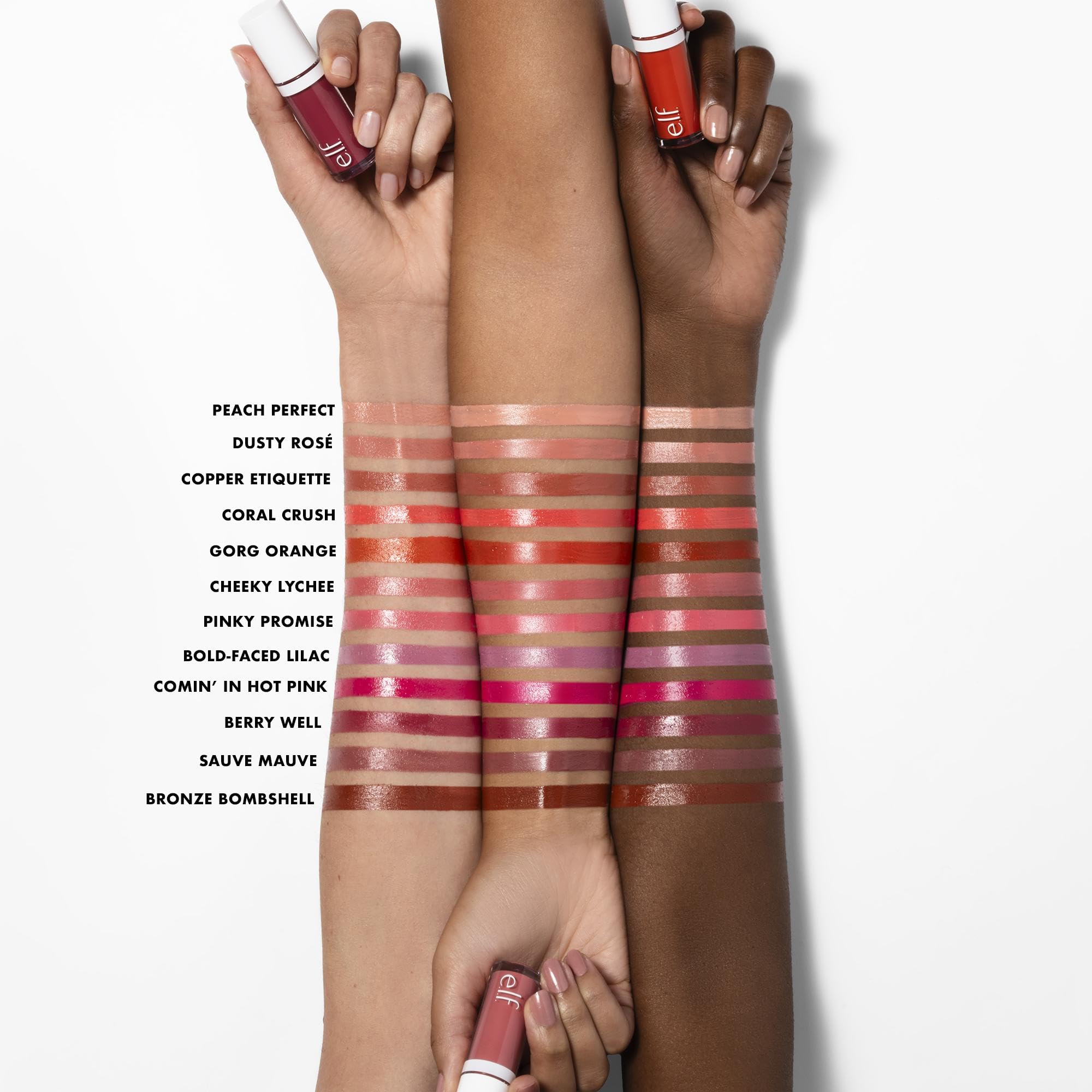 e.l.f. Camo Liquid Blush, Long-lasting Liquid Blush For High-pigment Color, Creates A Soft, Dewy Finish, Vegan & Cruelty-free, Cheeky Lychee e.l.f. Au supplements