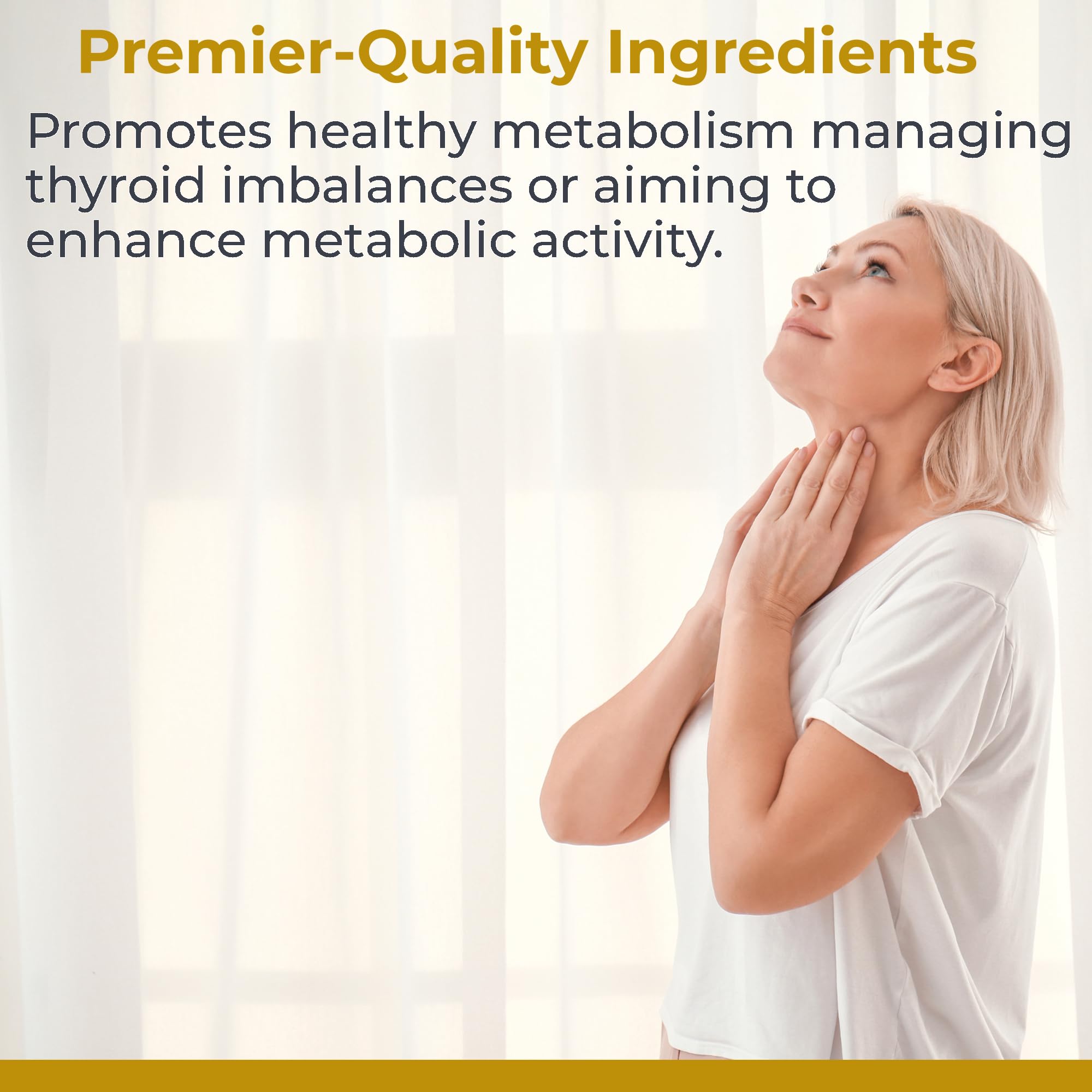 Premier Research Labs ThyroVen - Thyroid Support for Women, Thyroid Support for Men, Thyroid Supplement, Thyroid Support Complex with Naturally-Sourced Iodine - 60 Capsules Premier Research Labs Au supplements
