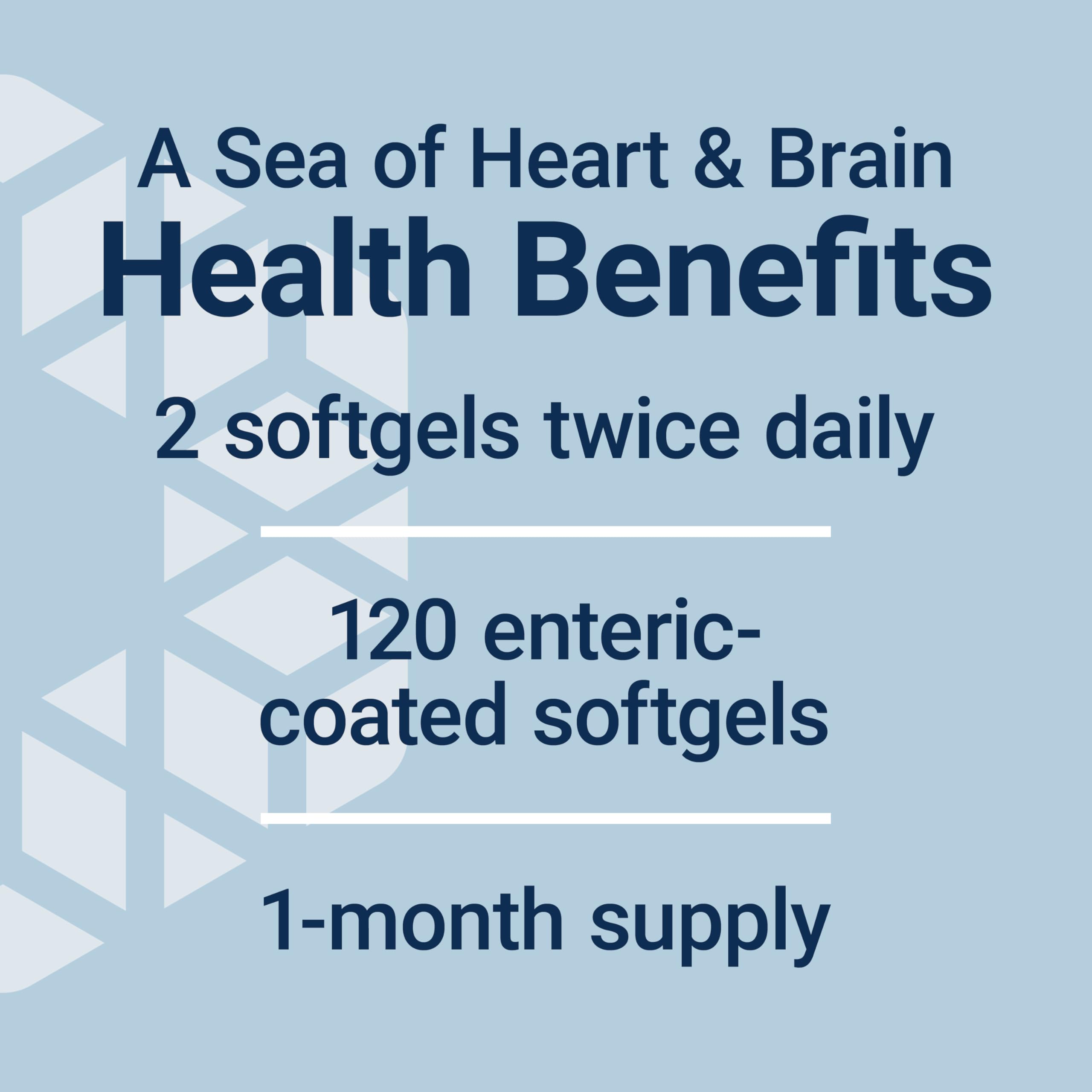 Life Extension Super Omega-3 EPA/DHA Fish Oil, Sesame Lignans & Olive Extract – Heart Health, Brain Health, Inflammation Health Support, Gluten-Free, Enteric-Coated, Non-GMO, 120 Softgels Life Extension Au supplements