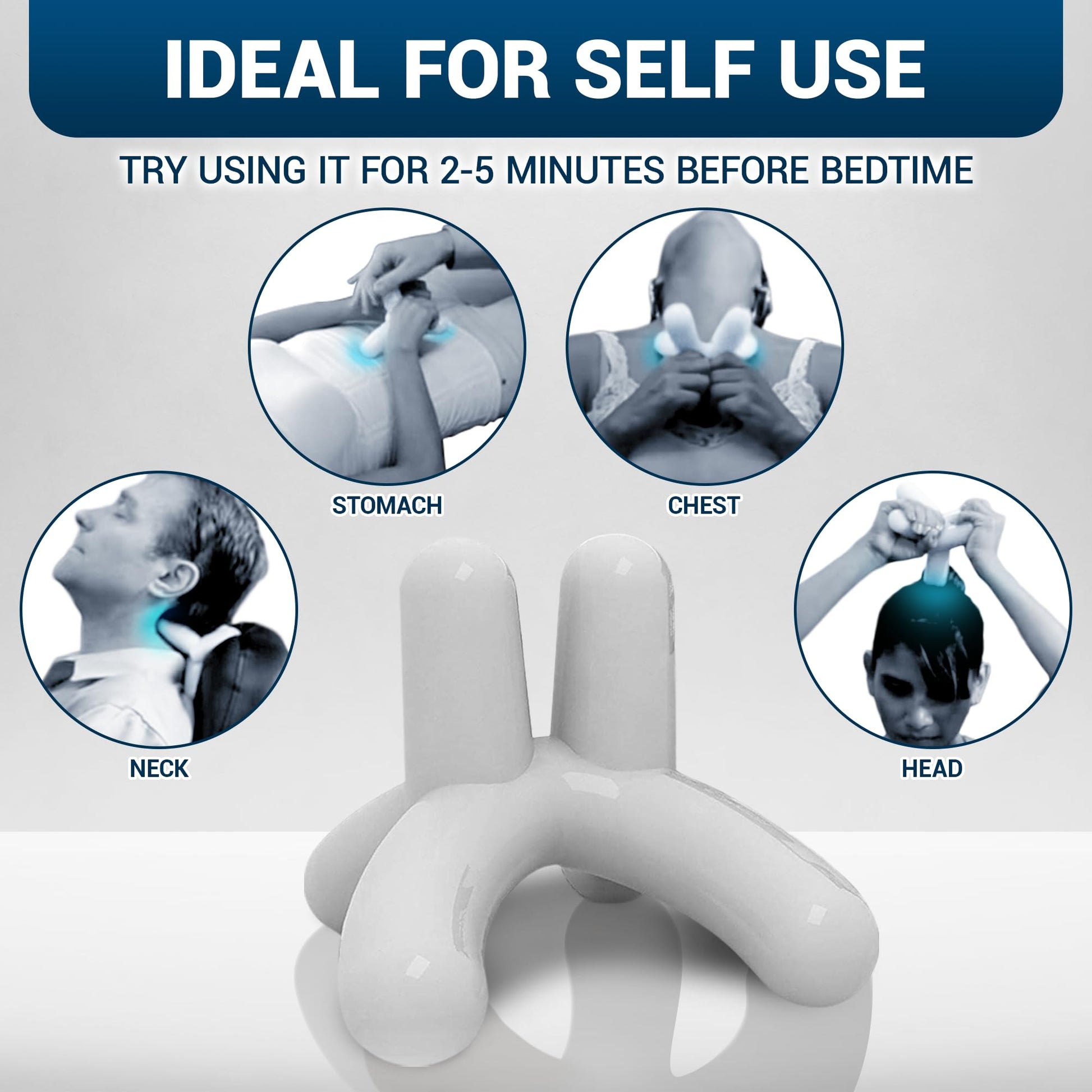 Dr. Berg’s Self-Massage Tool, Best for Back Pain Relief, Handheld Neck and Lower Back Dr. Berg Nutritionals Au supplements