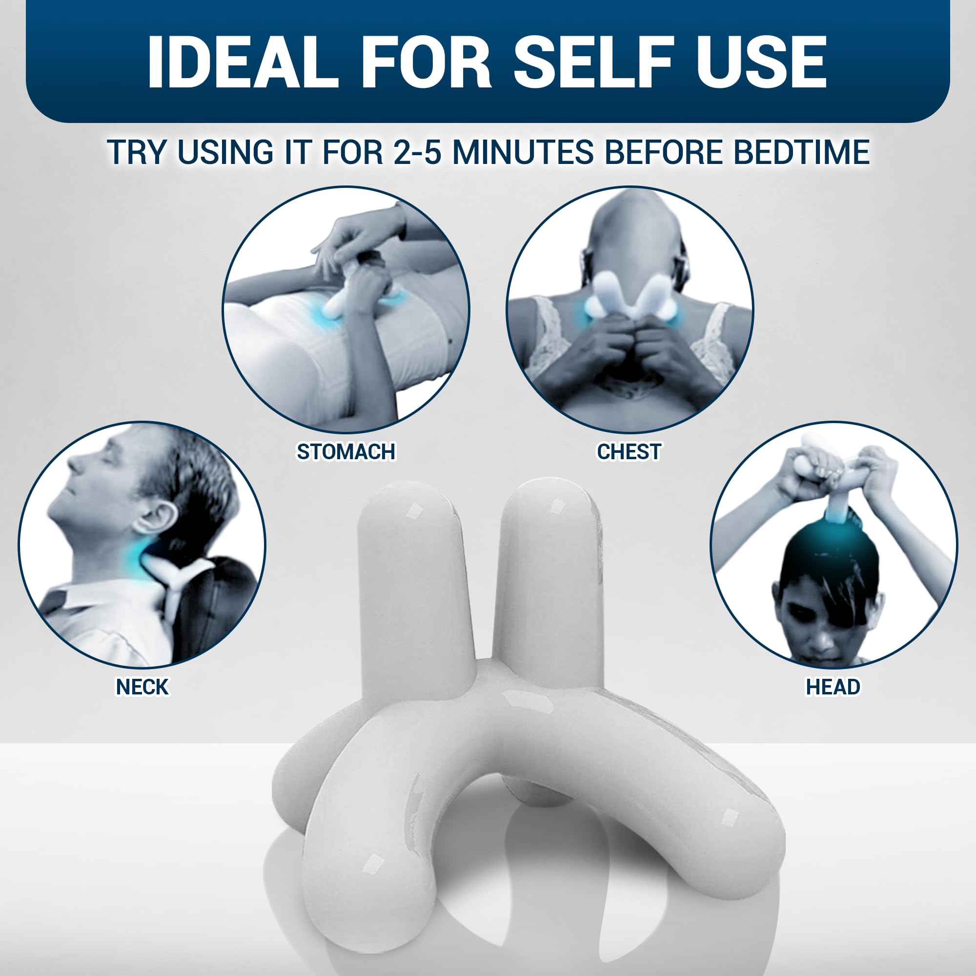 Dr. Berg’s Self-Massage Tool, Best for Back Pain Relief, Handheld Neck and Lower Back Dr. Berg Nutritionals Au supplements