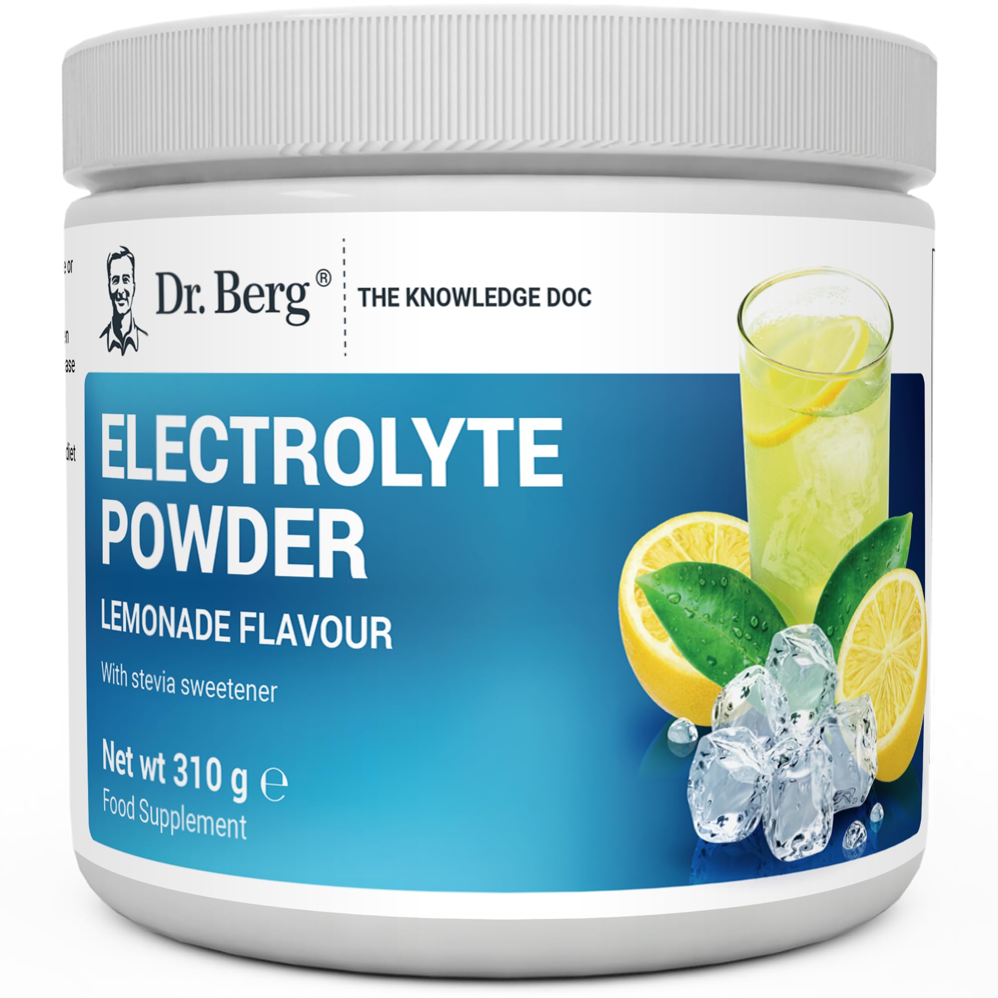 Dr. Berg Electrolyte Powder - Electrolyte Drink Supplements with 1000mg Potassium Dr. Berg Nutritionals Au supplements