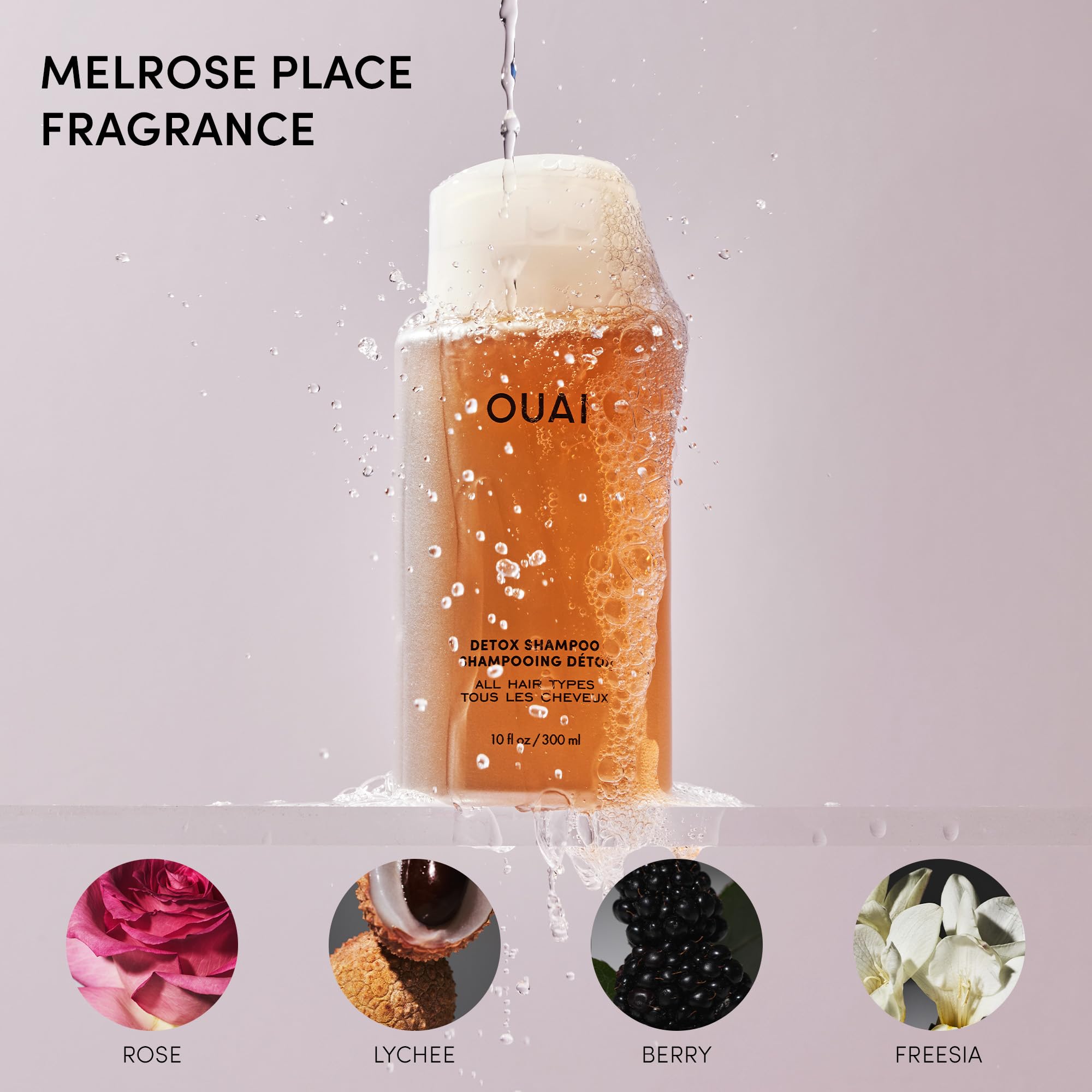 OUAI Detox Shampoo & Fine Hair Conditioner Bundle - Clarifying Shampoo for Build Up, Dirt, Oil, Product and Hard Water & Volumizing Conditioner for Fine Hair (2 Count) OUAI Au supplements
