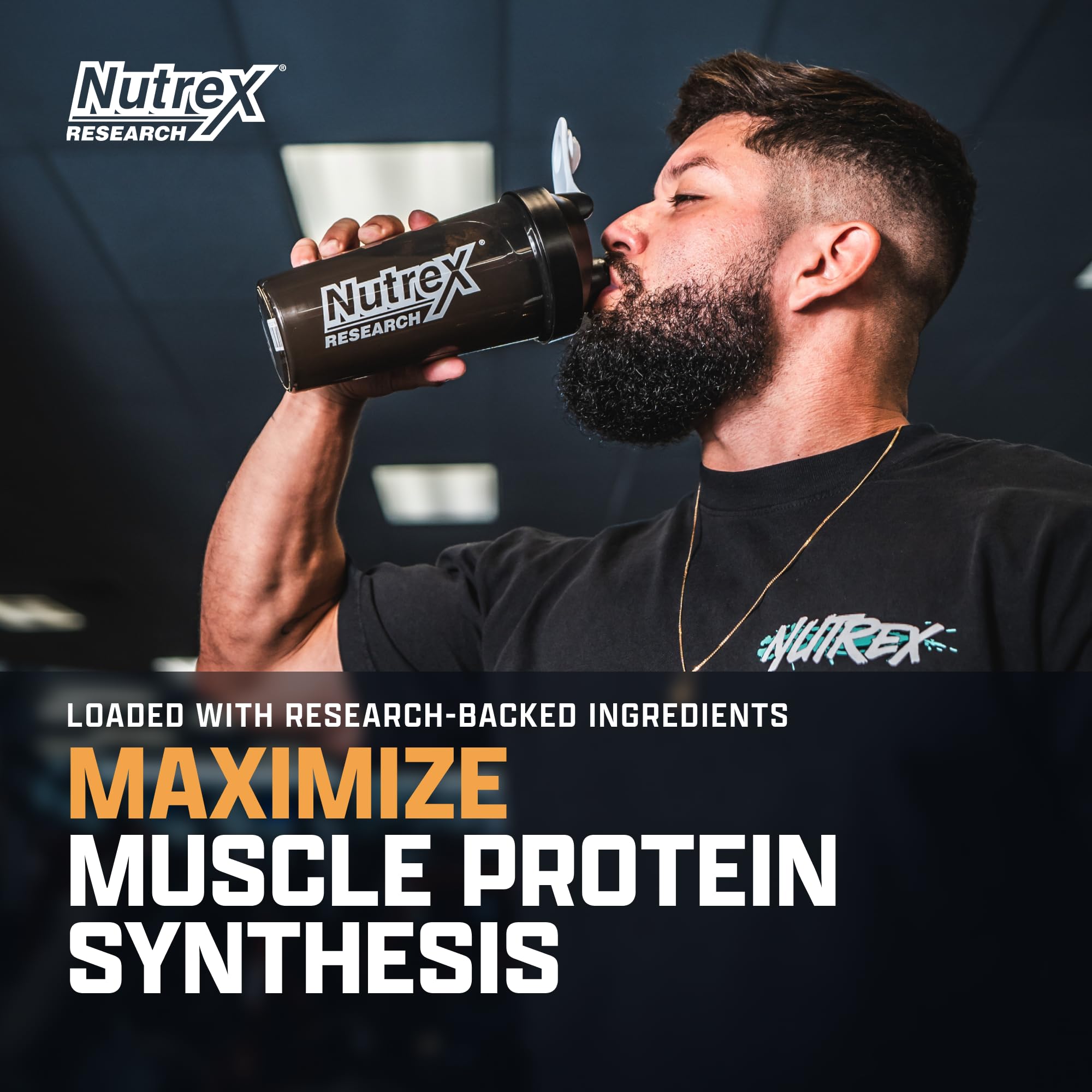 Nutrex Research EAA Hydration | EAAs + BCAA Powder | Muscle Recovery, Strength, Muscle Building, Endurance | 8G Essential Amino Acids + Electrolytes | 30 Servings It's Mango Time Nutrex Research Au supplements