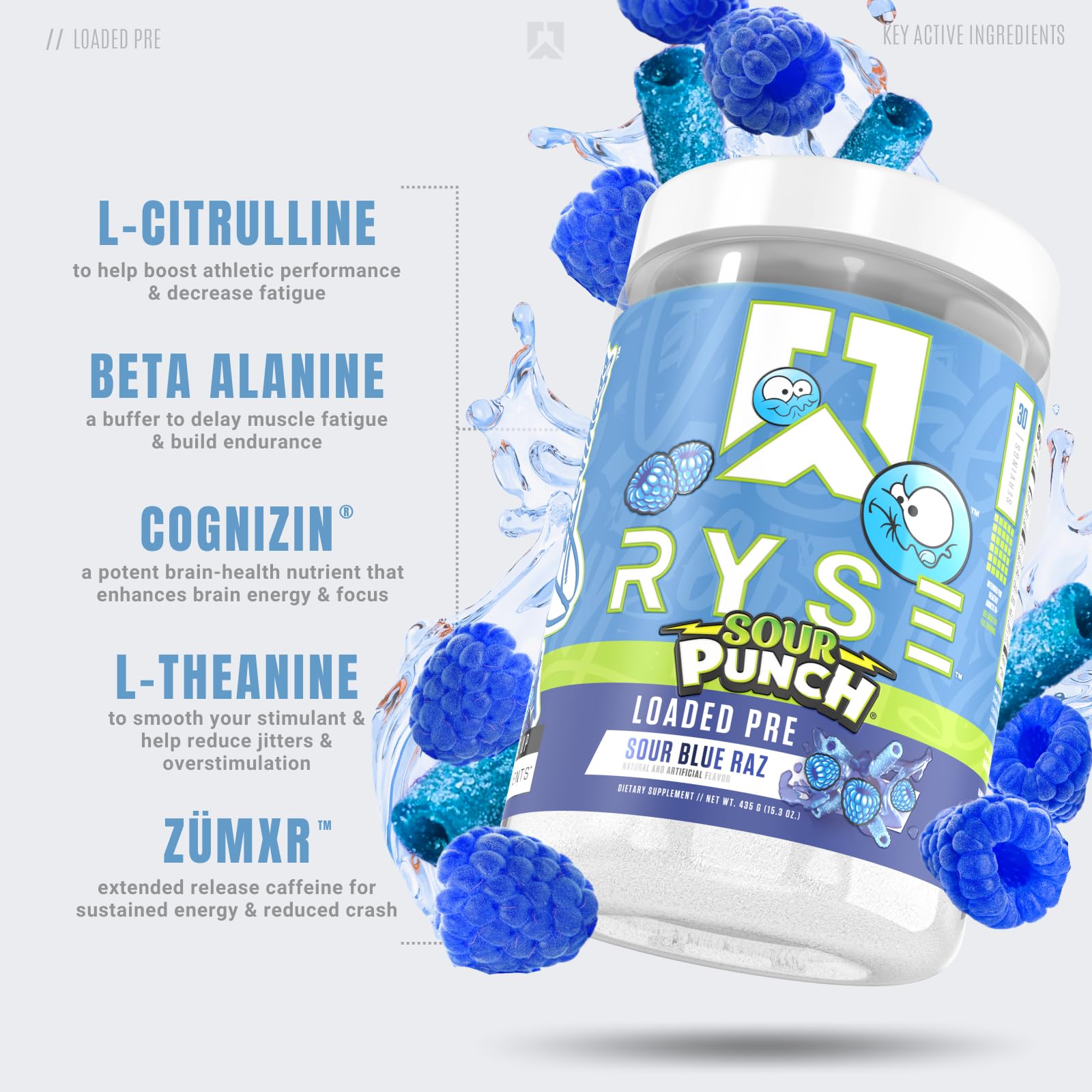RYSE Up Supplements Loaded Pre Workout Powder Supplement for Men & Women RYSE Up Supplements Au supplements
