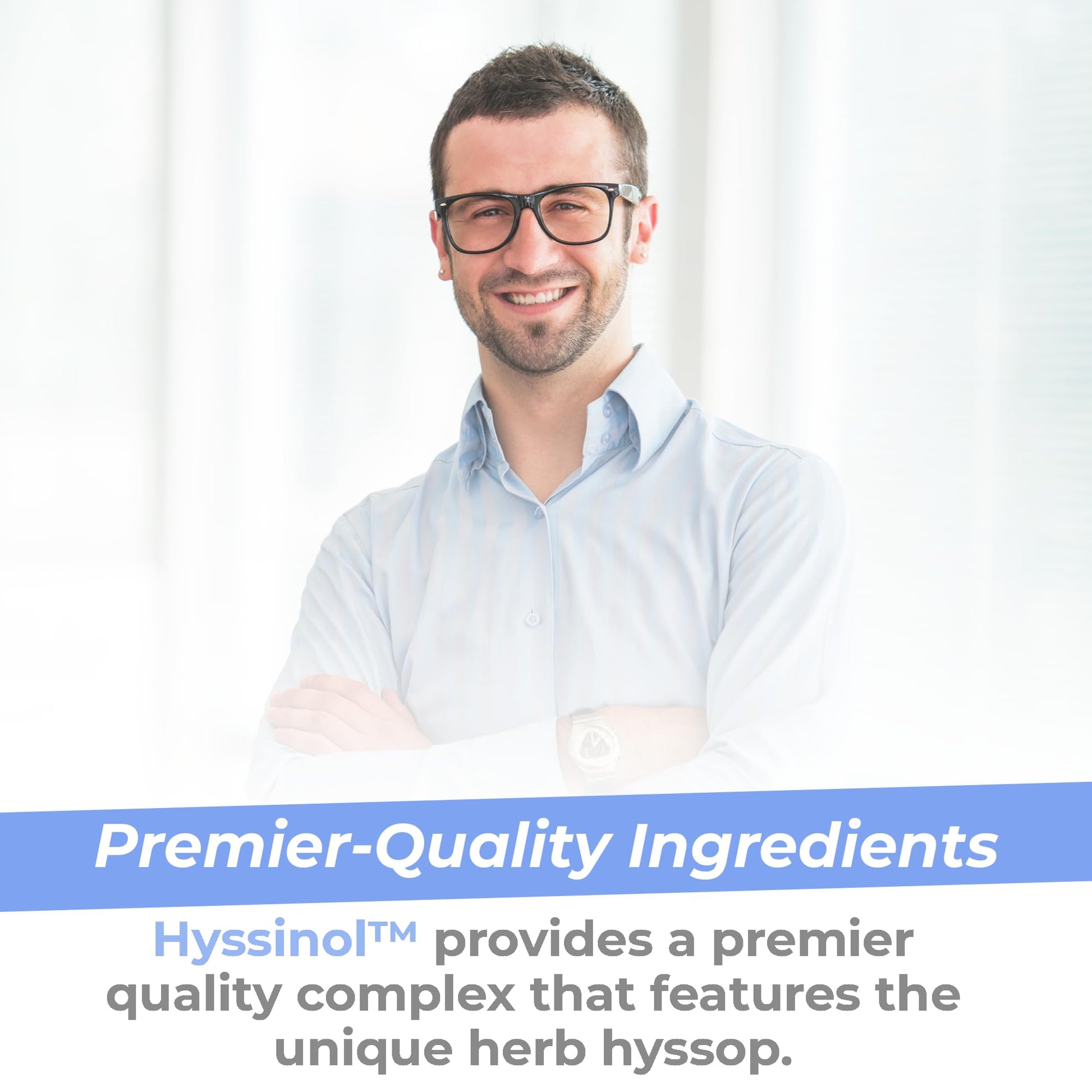 Premier Research Labs Hyssinol - Hyssop Herb, Hyssop Capsules, Wellness Pills with Organic Hyssop Dry Herb, Dietary Supplement with Green Tea, Antioxidant Support - 60 Vegetarian Capsules Premier Research Labs Au supplements