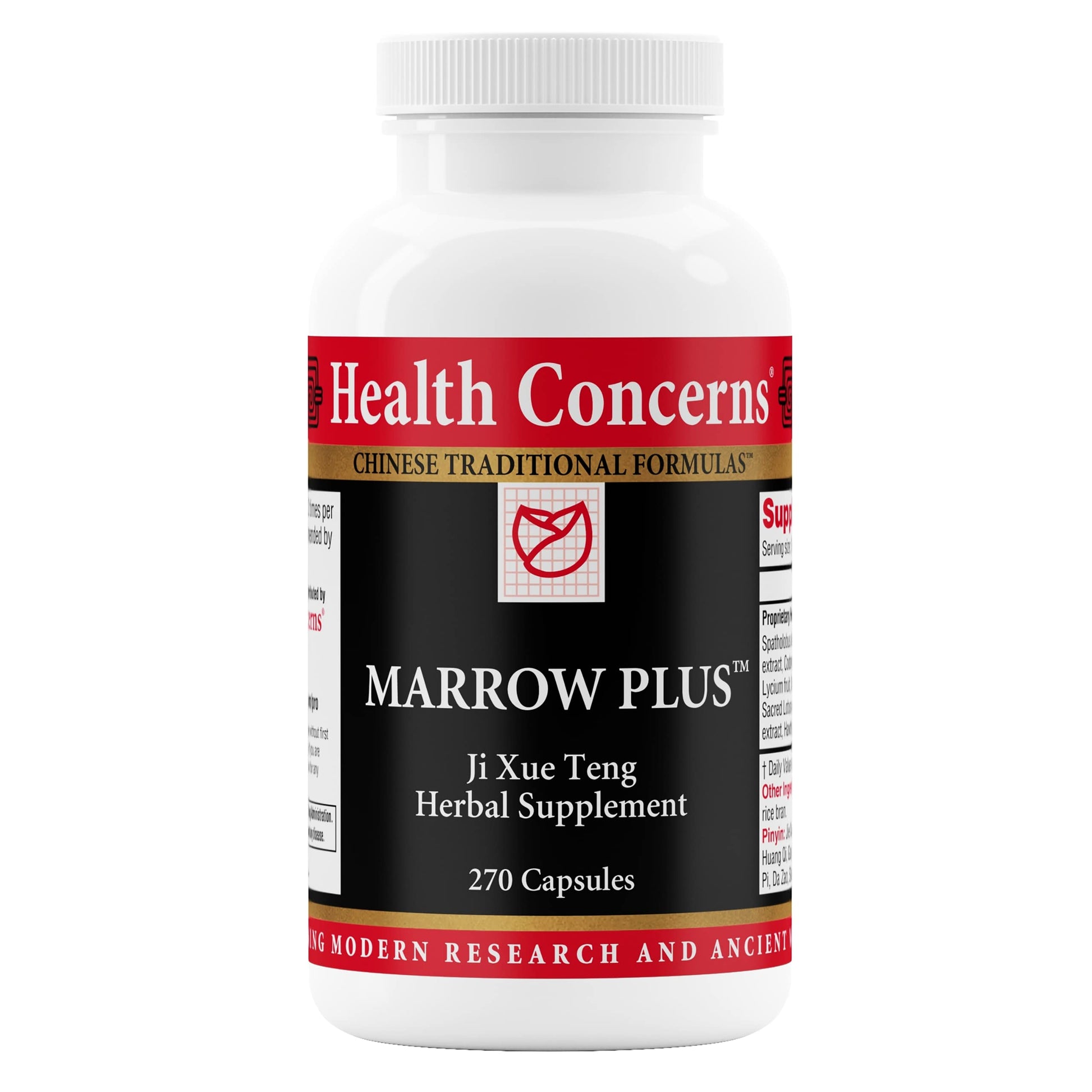 Health Concerns Marrow Plus – Bone Marrow & Blood Generation Herbal Supplement – Chinese Herbal Formula for Anemia, & Circulation Support – Astragus, Salvia, & Tangerine Extracts – 270 Capsules Health Concerns Au supplements
