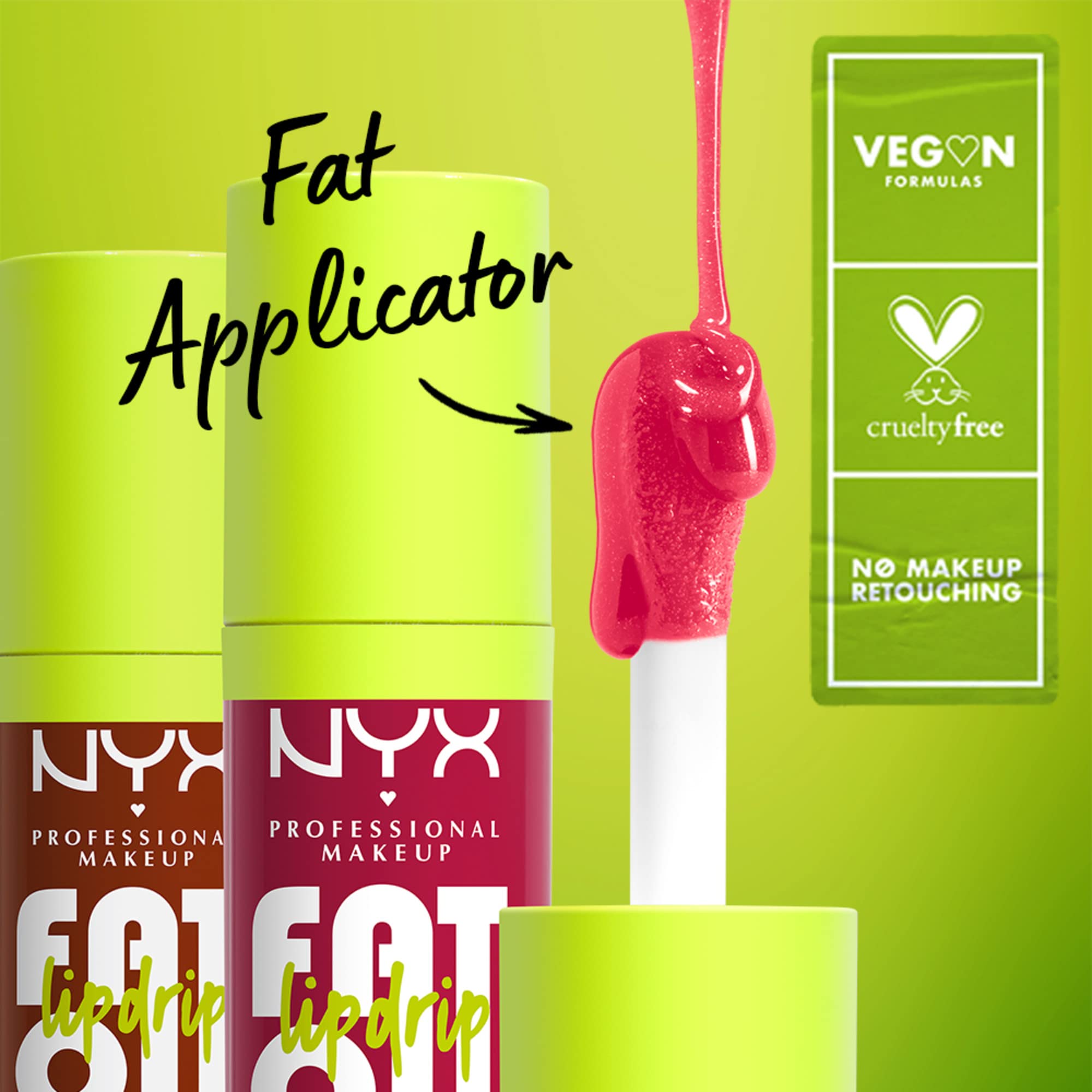 NYX PROFESSIONAL MAKEUP Fat Oil Lip Drip, Moisturizing Lip Oil Gloss, Vegan Tinted Formula, Up to 12 HR Hydration - Missed Call (Sheer Pink) NYX PROFESSIONAL MAKEUP Au supplements