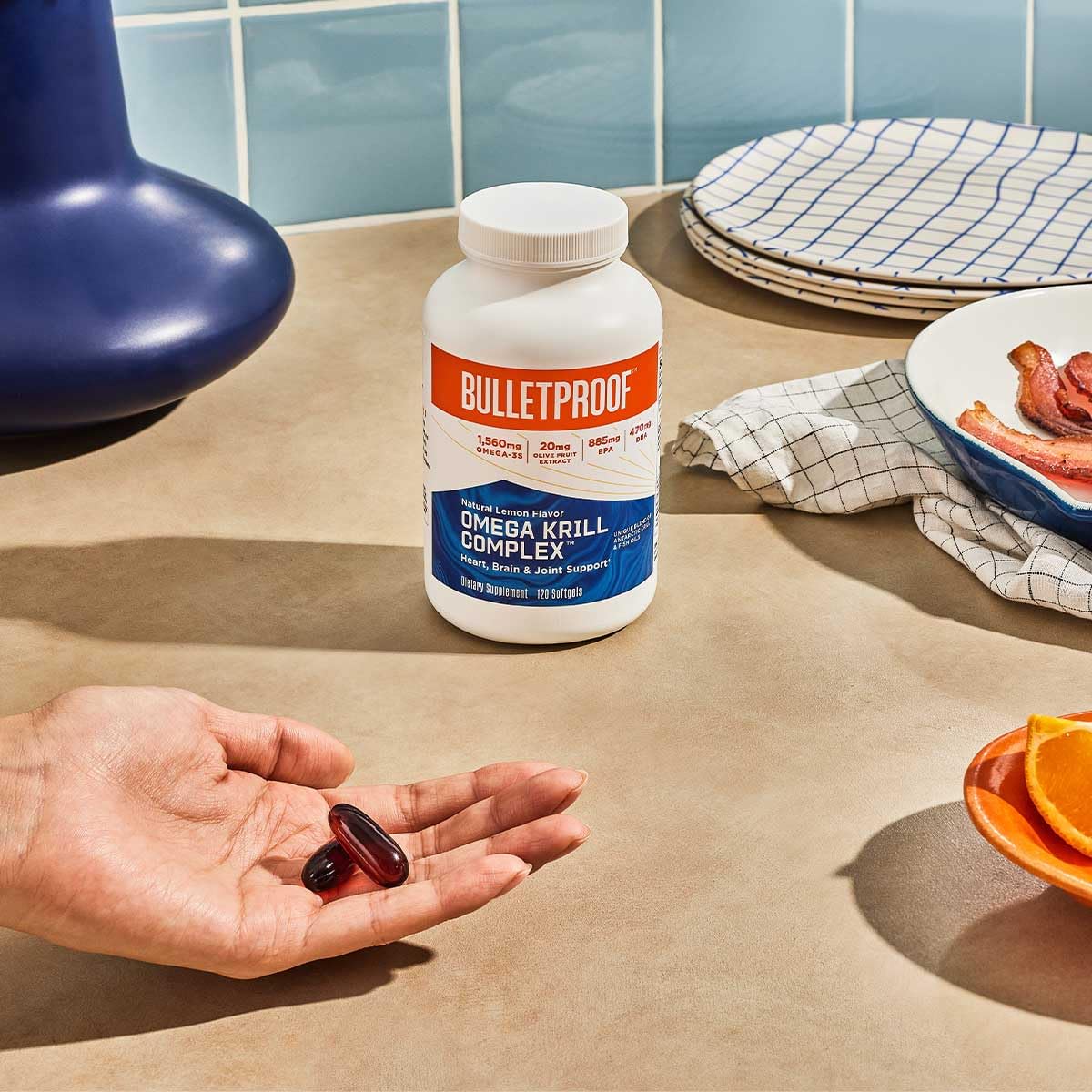 Bulletproof Omega Krill Complex, 120 sg Bulletproof Au supplements
