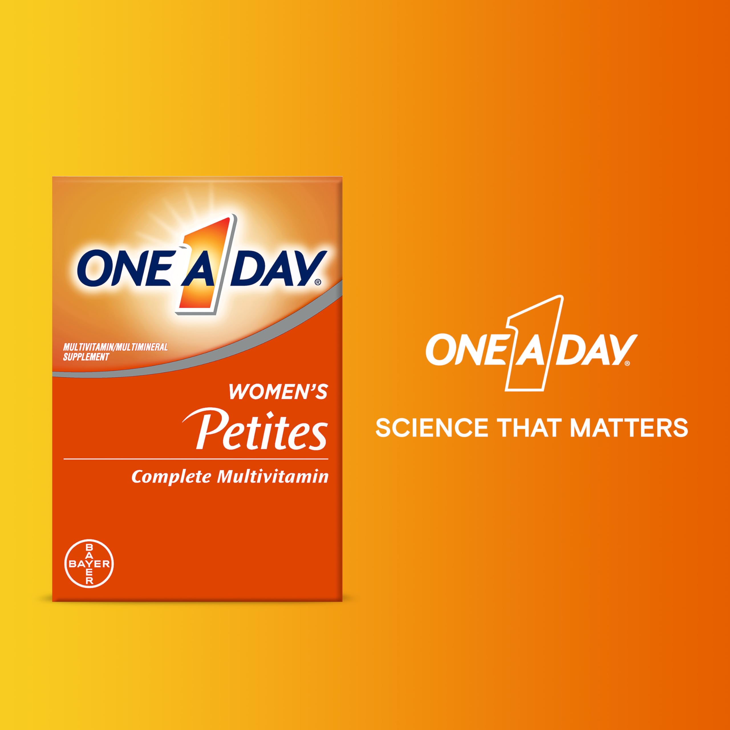 One A Day Women’s Petites Multivitamin,Supplement with Vitamin A, C, D, E and Zinc for Immune Health Support, B Vitamins, Biotin, Folate (as folic acid) & more,Tablet, 160 count ONE A DAY Au supplements