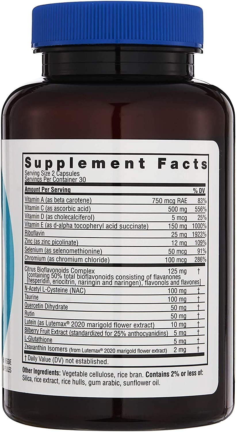Twinlab Ocuguard Plus - Eye Supplement with Zinc, Vitamin A, C & D - 60 Veggie Capsules Twinlab Au supplements