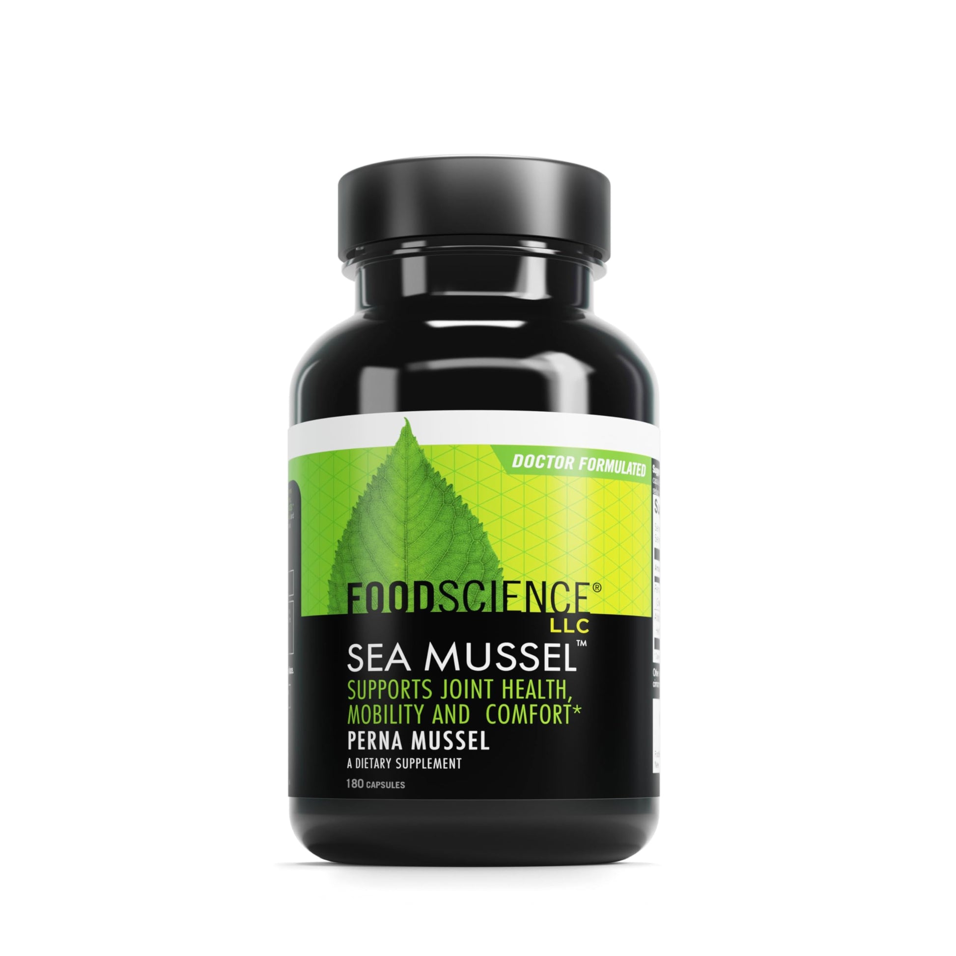 DAVINCI FoodScience of Vermont Sea Mussel, Green-Lipped Mussel Joint Supplement Capsules, 180 Count DAVINCI Au supplements