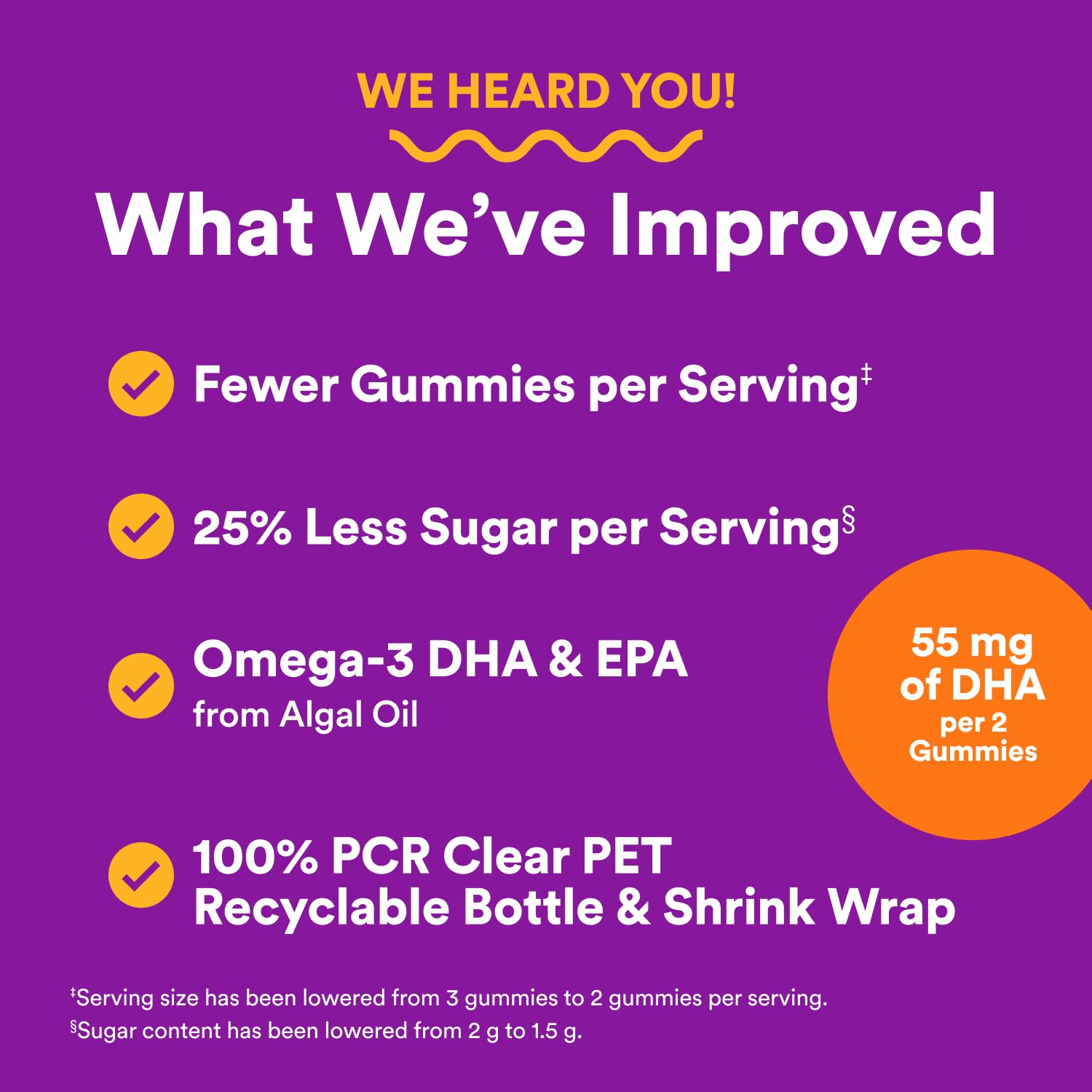 SmartyPants Toddler Multivitamin Gummies - Improved Formula: Omega 3 (DHA/EPA), Vitamins D3, C, Vitamin B12, B6, A, K & Zinc SmartyPants Au supplements