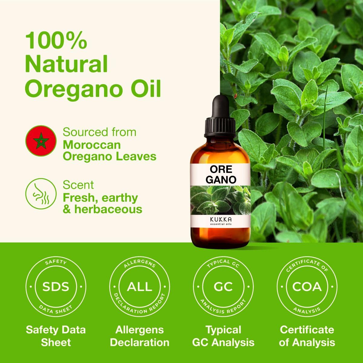 KUKKA Oregano Oils - Natural Oils (4 fl oz) KUKKA essential oils Au supplements