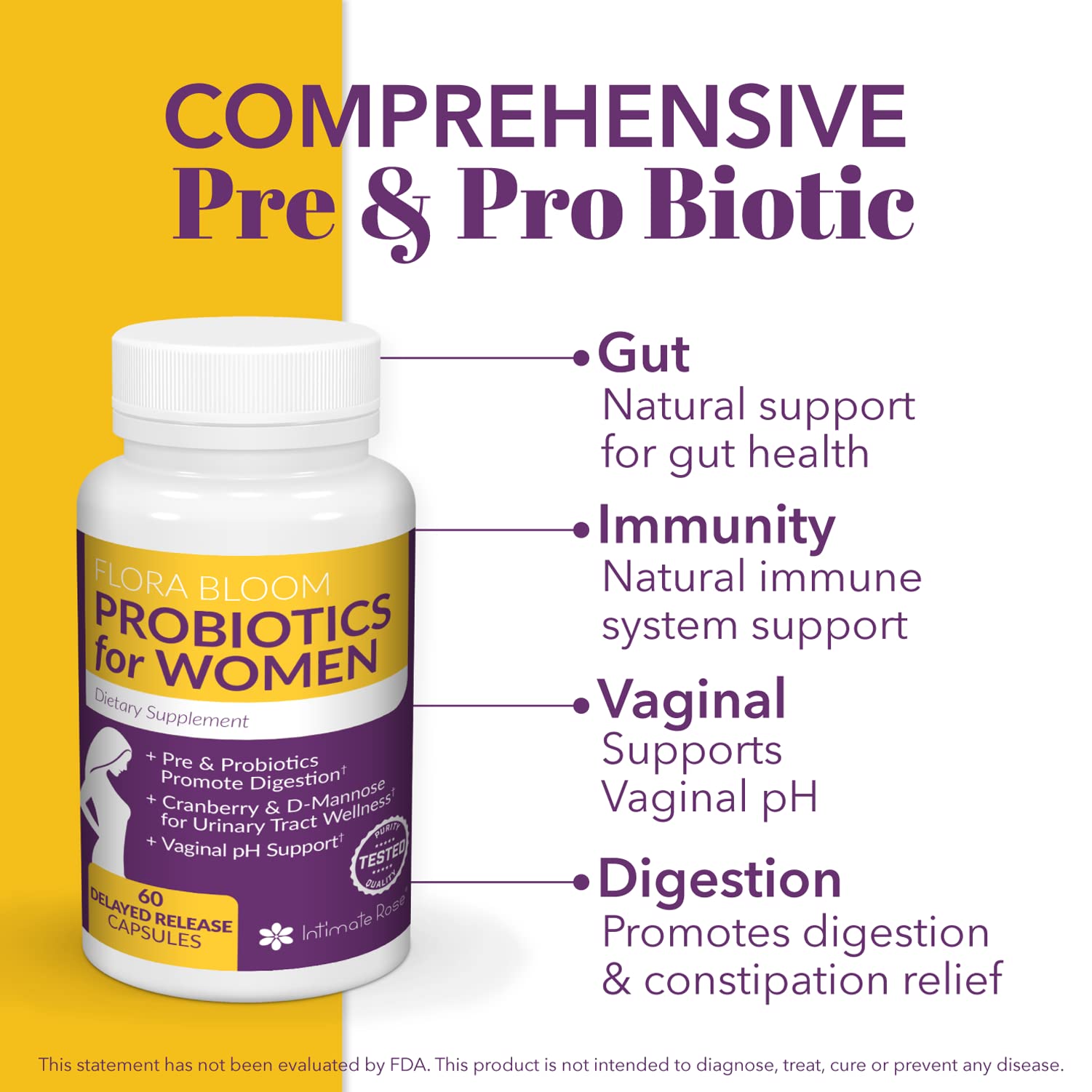 Save 10% on Myo-Inositol & D-Chiro Inositol 40:1 Blend & Vaginal Probiotics for Women Intimate Rose Au supplements