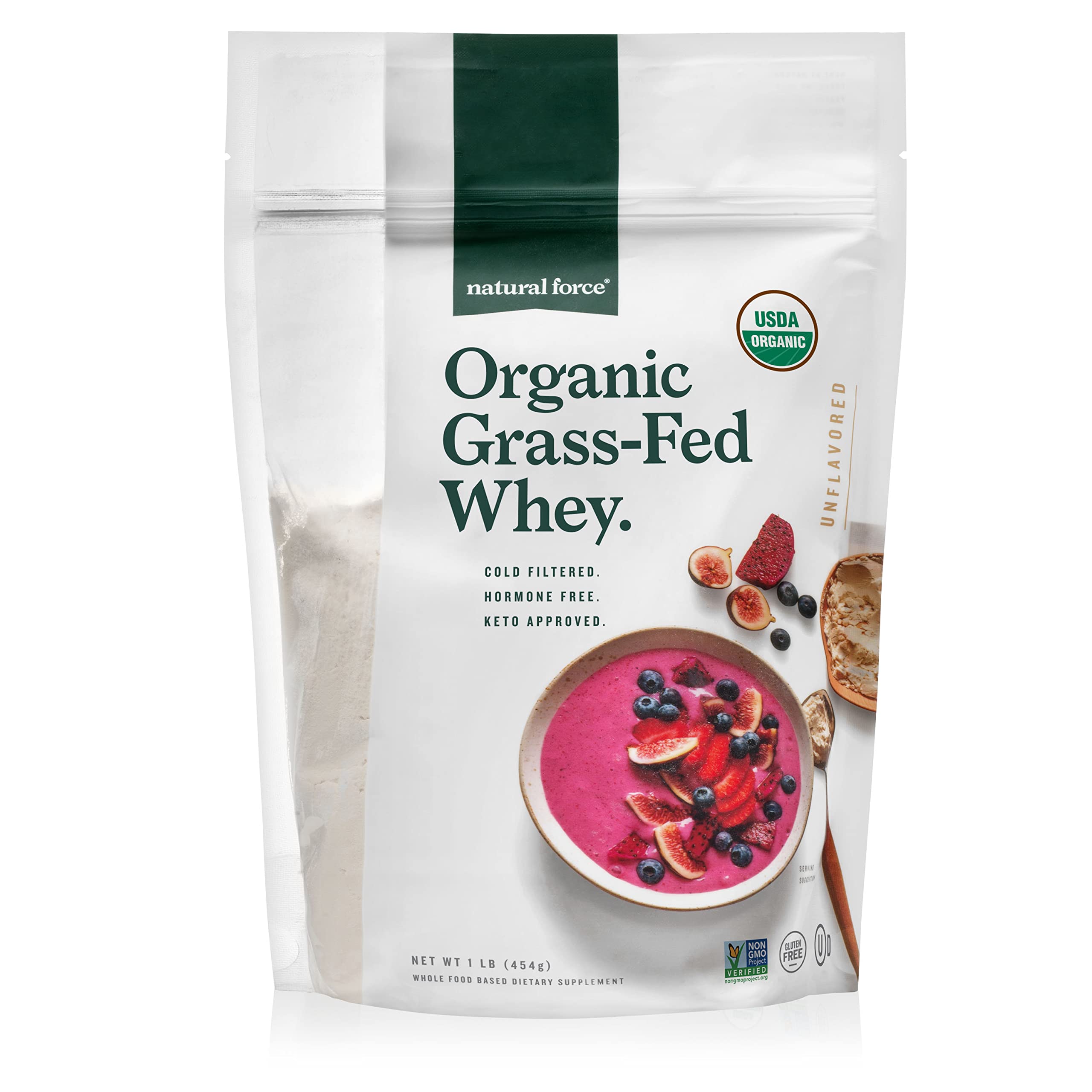 Natural Force Grass Fed Organic Whey Protein Powder – Non GMO Verified, Humane Natural Force Au supplements