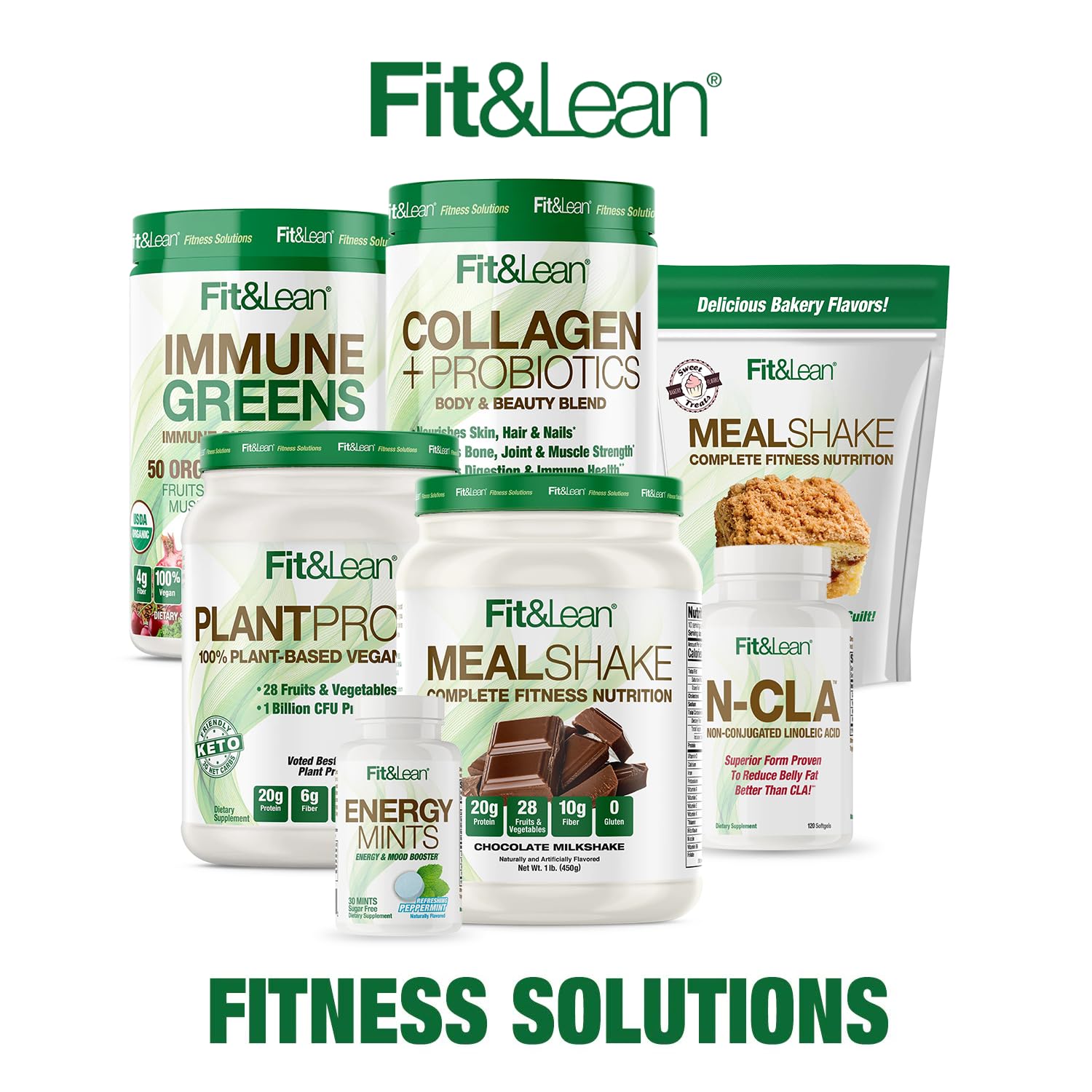 Fit & Lean Meal Shake Meal Replacement with Protein, Fiber, Probiotics and Organic Fruits Fit & Lean Au supplements