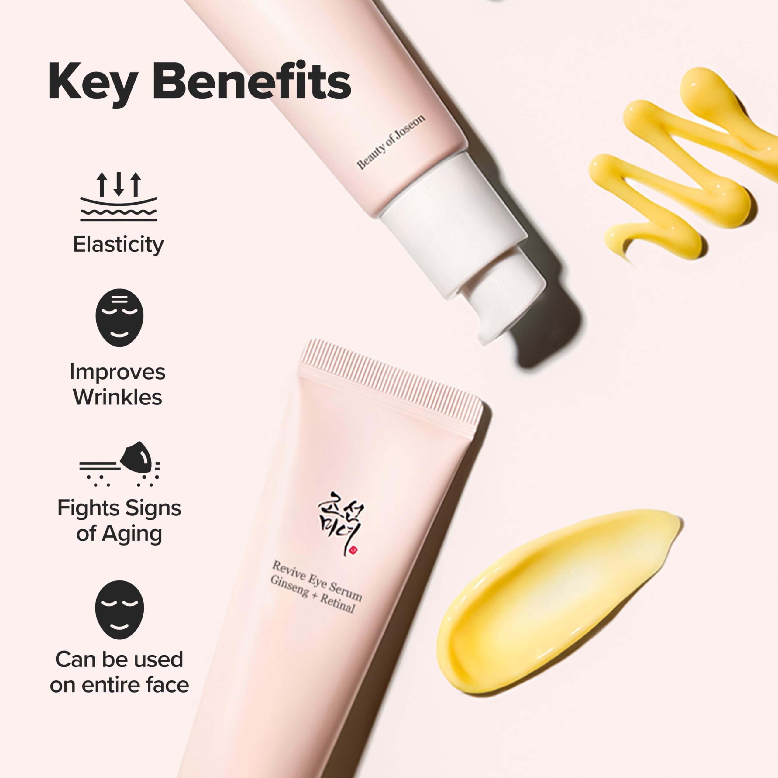 Beauty of Joseon Revive Eye Serum with Retinal Niacinamide Correction for Puffy Eye Bags Fine Lines Dark Circles Wrinkles, Korean Skin Care 30ml, 1.01 fl.oz Beauty of Joseon Au supplements