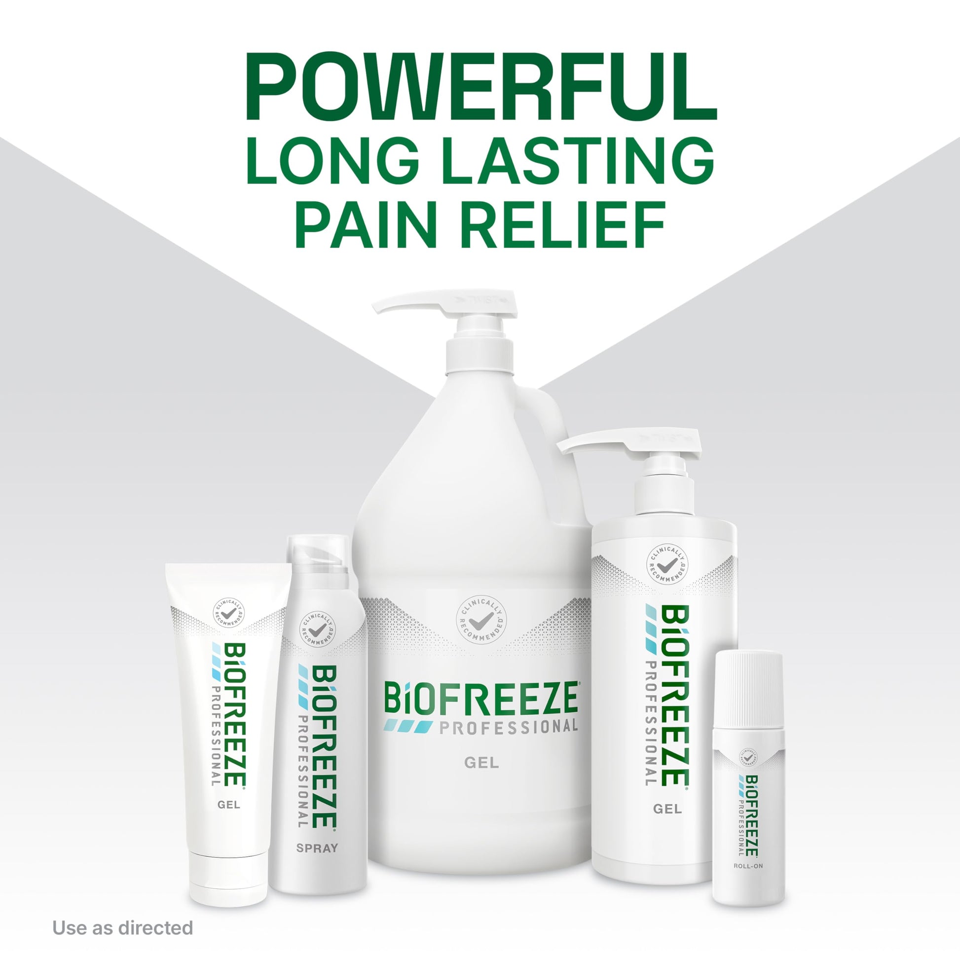 Biofreeze Professional Pain Relief Roll On, Travel Size Arthritis Discomfort Reliever, Fast Acting & Long Lasting Formula, Cooling Menthol Gel 3 Fl Oz (Pack of 3) Biofreeze Au supplements