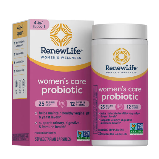 Renew Life Probiotics for Women, 25 Billion CFU Guaranteed, Probiotic Supplement for Digestive, Vaginal & Immune Health, Shelf Stable Renew LifeUS supplements