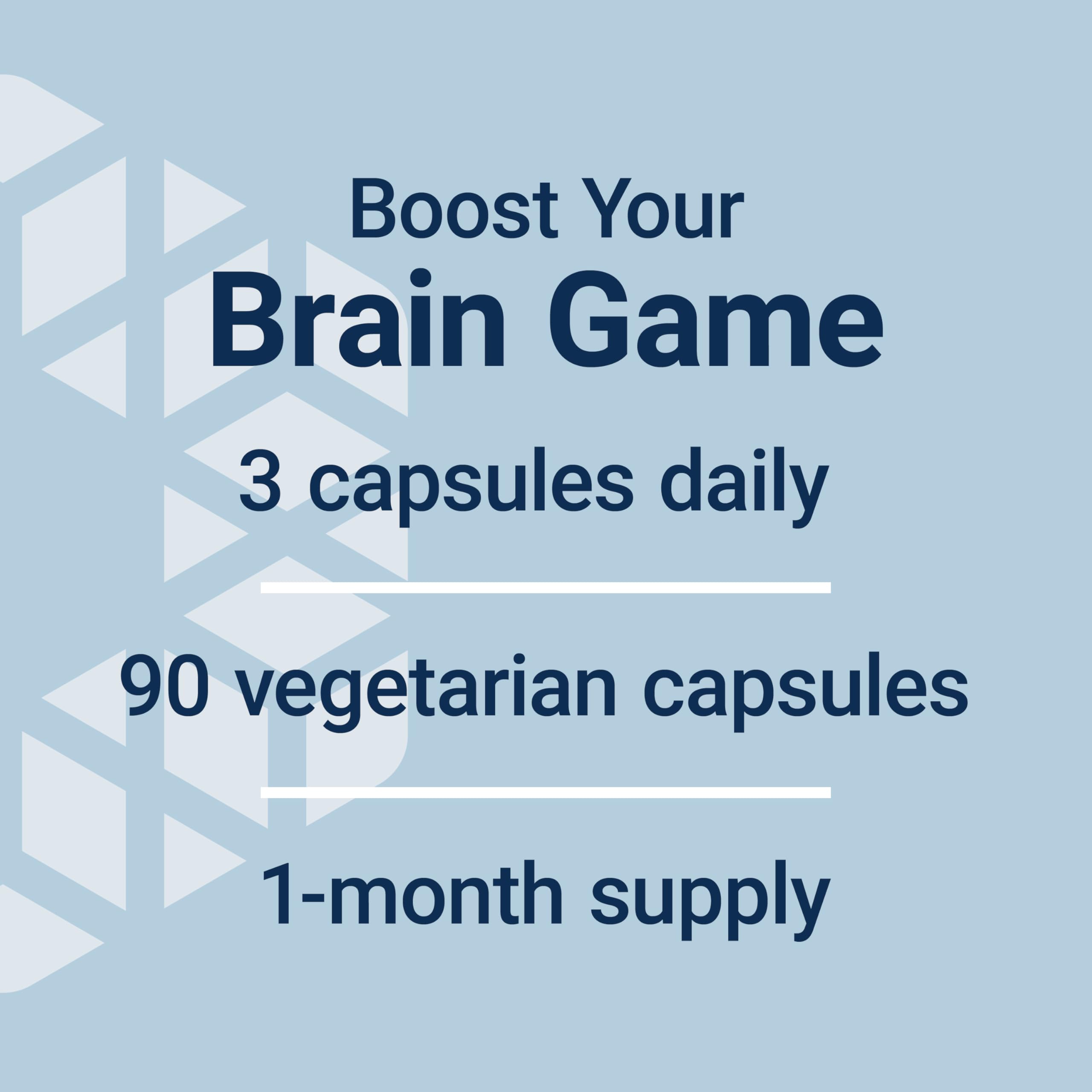 Life Extension Neuro-Mag Magnesium L-Threonate, Memory Health, Quick Thinking, Cognitive Health Support, Vegetarian, Non-GMO, 90 Vegetarian Capsules (144 mg from 2000 mg Magtein magnesium L-threonate Life Extension Au supplements