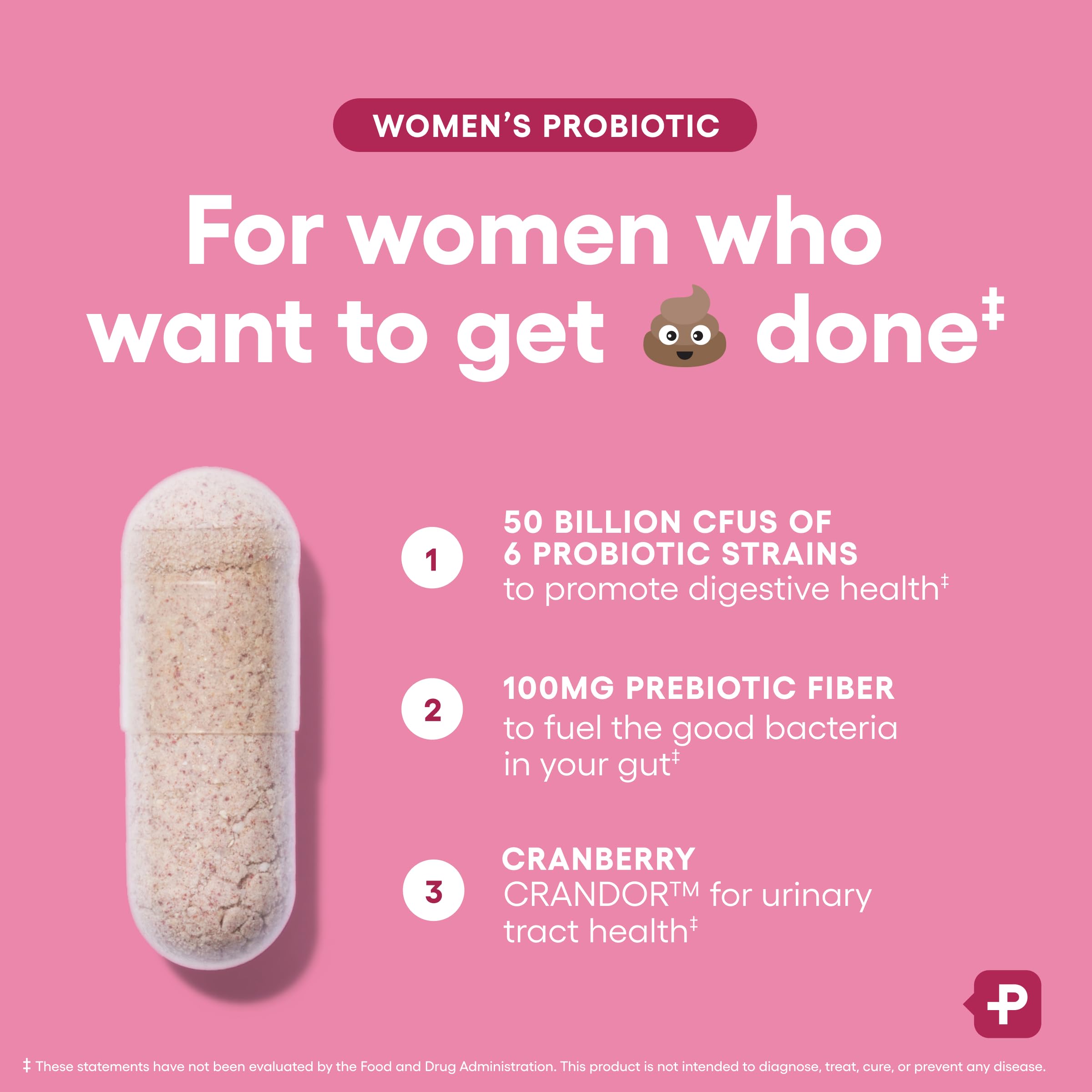 Physician's CHOICE Probiotics for Women - PH Balance, Digestive, UT, & Feminine Health - 50 Billion CFU - 6 Unique Strains for Her - Organic Prebiotics, Cranberry Extract+ - Women Probiotic - 30 CT Physician's CHOICE Au supplements