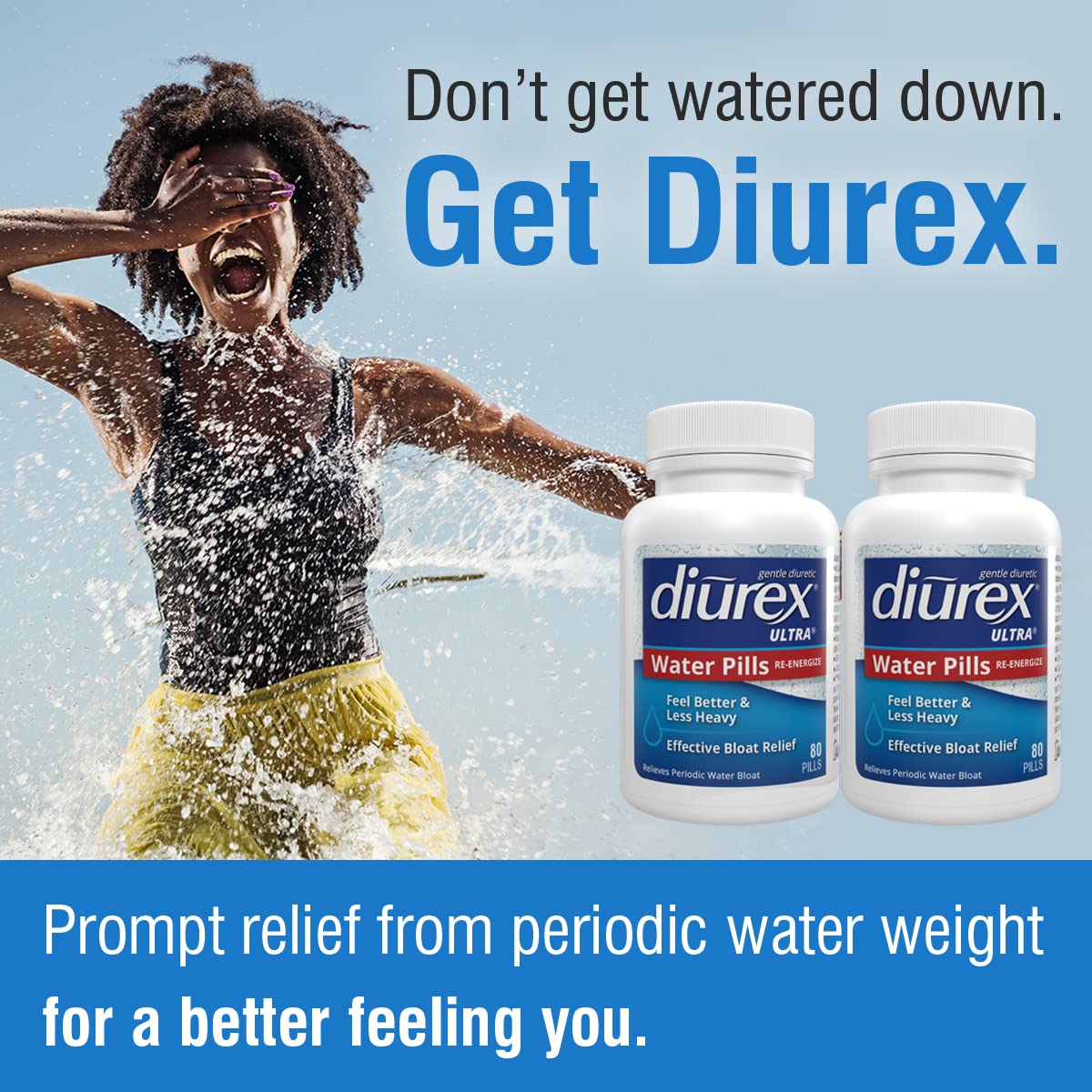 Diurex Ultra Re-Energizing Water Pills - Relieve Water Bloat - Feel Better Less Heavy Diurex Au supplements