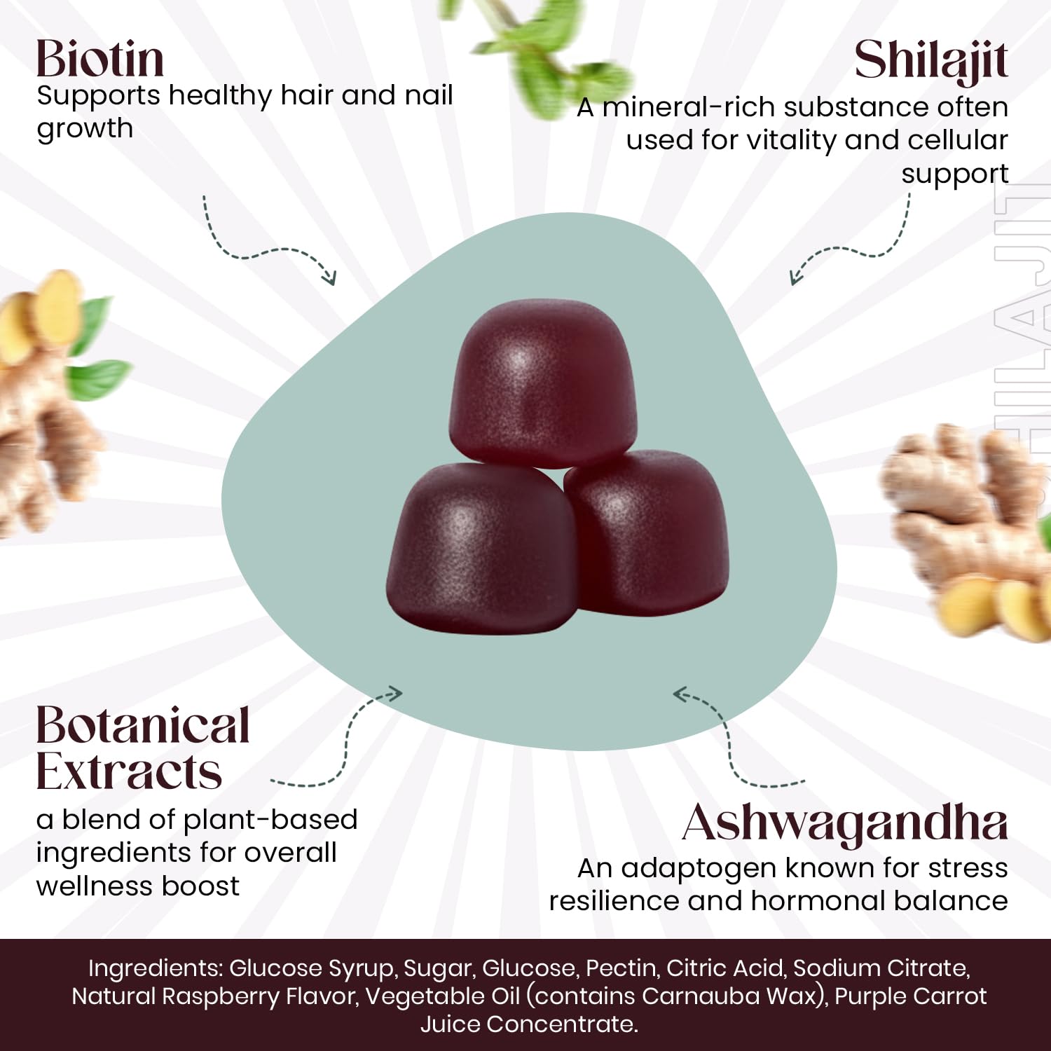 The EverÉ Natural Alchemy Evere RootRise Gummies - Shilajit + Ashwagandha Gummies The EverÉ Natural Alchemy Au supplements