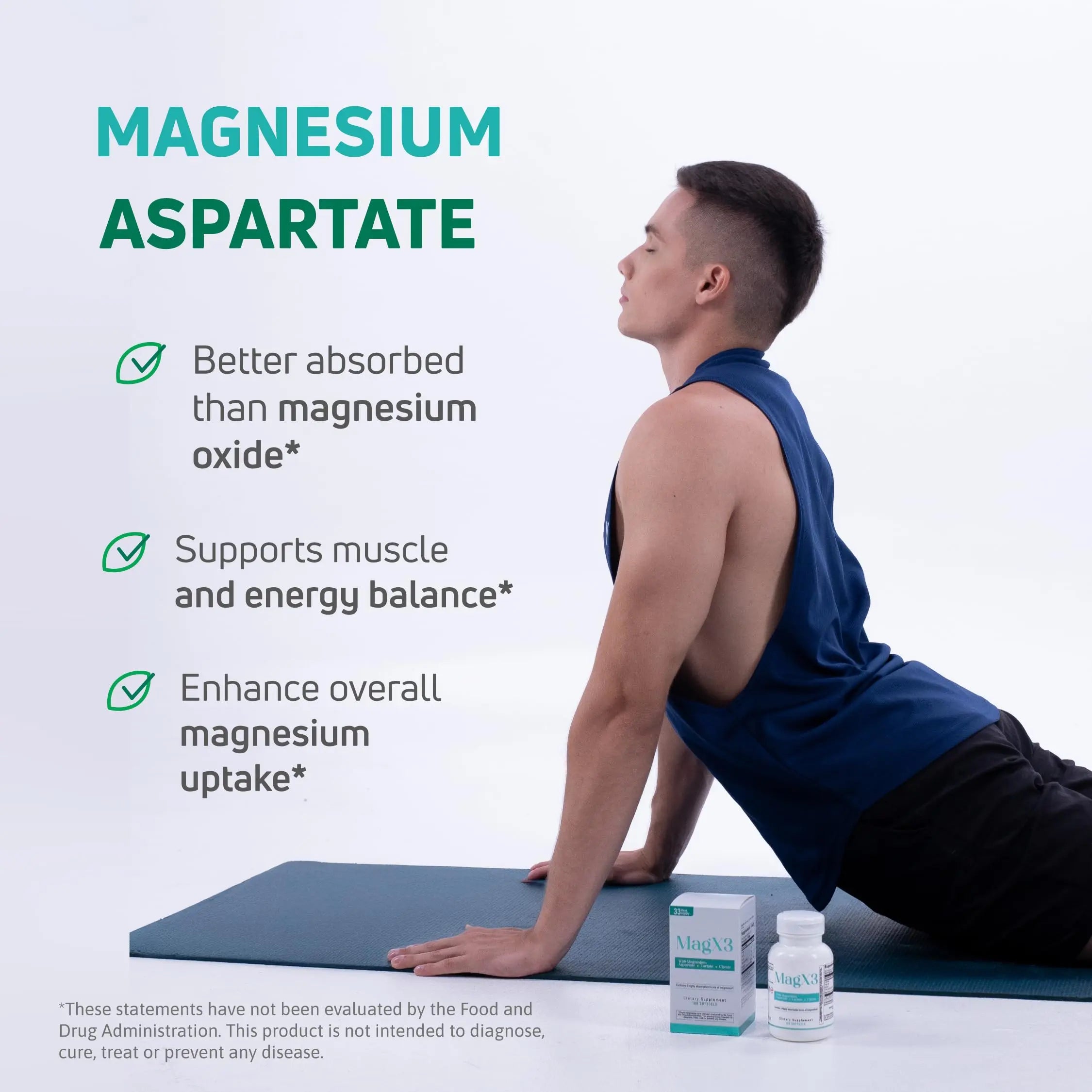 Magnesium Citrate Complex 400 mg – Triple Magnesium with Citrate, Aspartate & Lactate – High Absorption – 100 Softgels Nutra Nutrition Au supplements