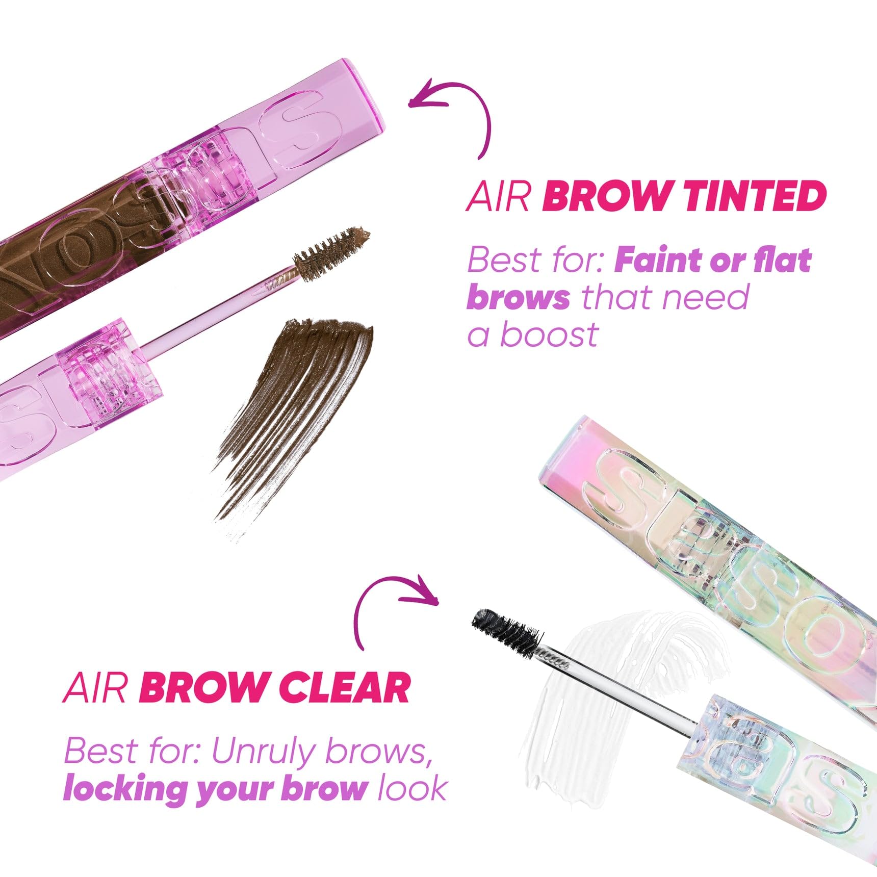 Kosas Air Brow Tinted Eyebrow Gel – Volumizing Brow Gel with Flexible Long-Lasting Hold, Medium Brown Kosas Au supplements