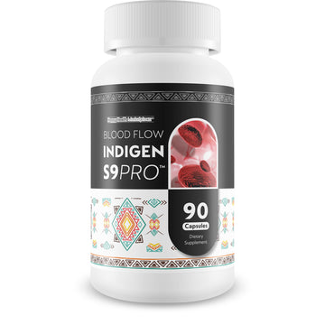 Blood Flow Indigen S9 Pro - Our Best Poor Circulation Supplements for Advanced Blood Flow Care - Blood Circulation Support - Blood Circulation Supplements for Healthy Blood Flow Help Blood Flow Pills Happy Health Marketplace Au supplements